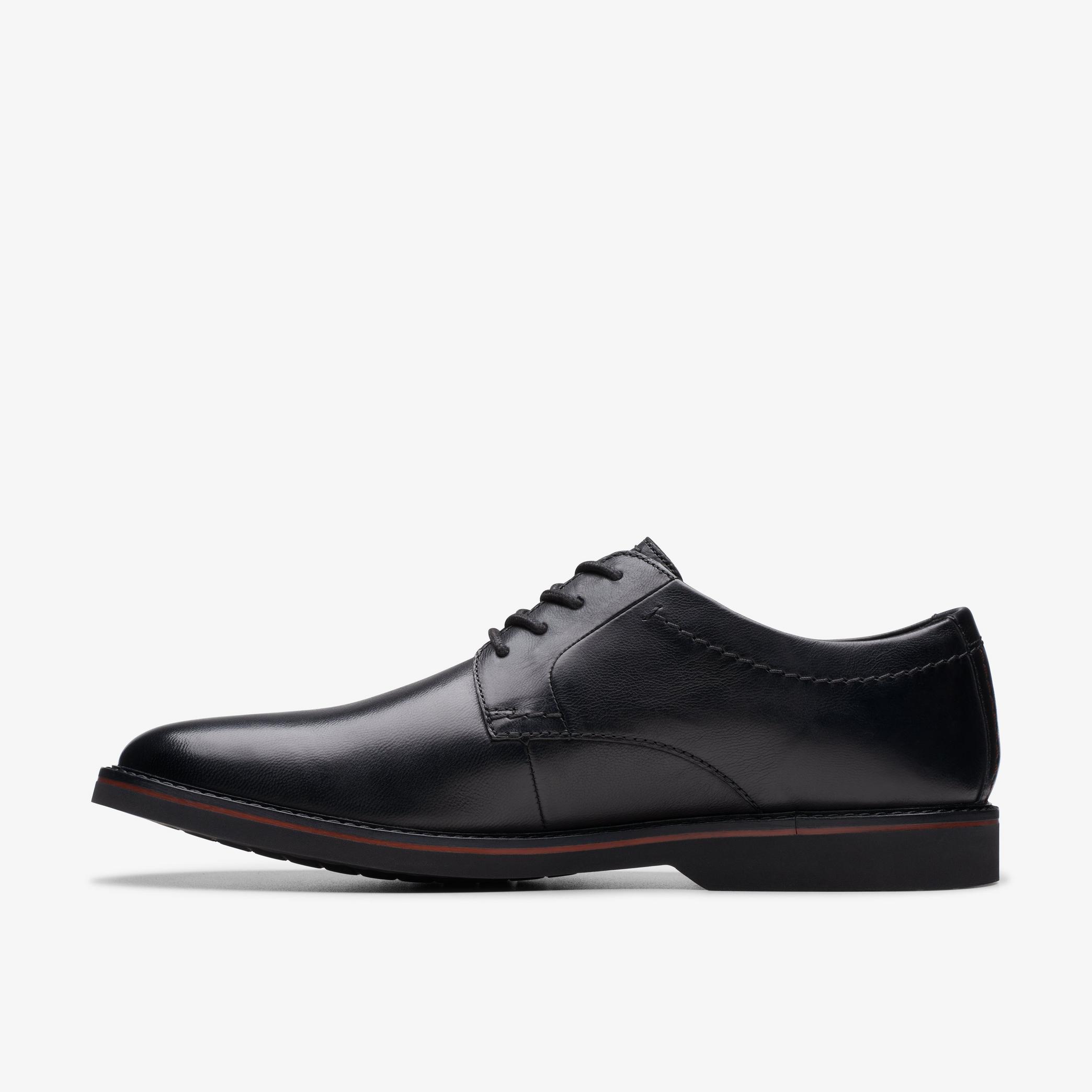 Atticus Lace Black Oxford Shoes, view 3 of 7
