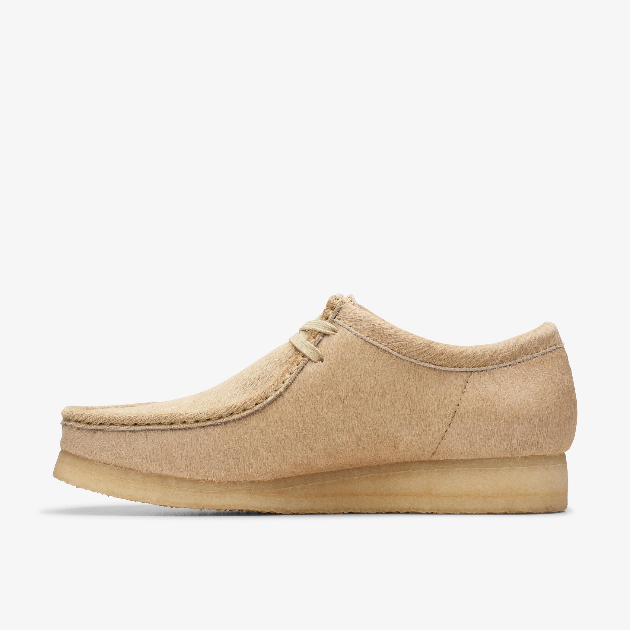 MENS Wallabee Maple Hair On Shoes | Clarks US