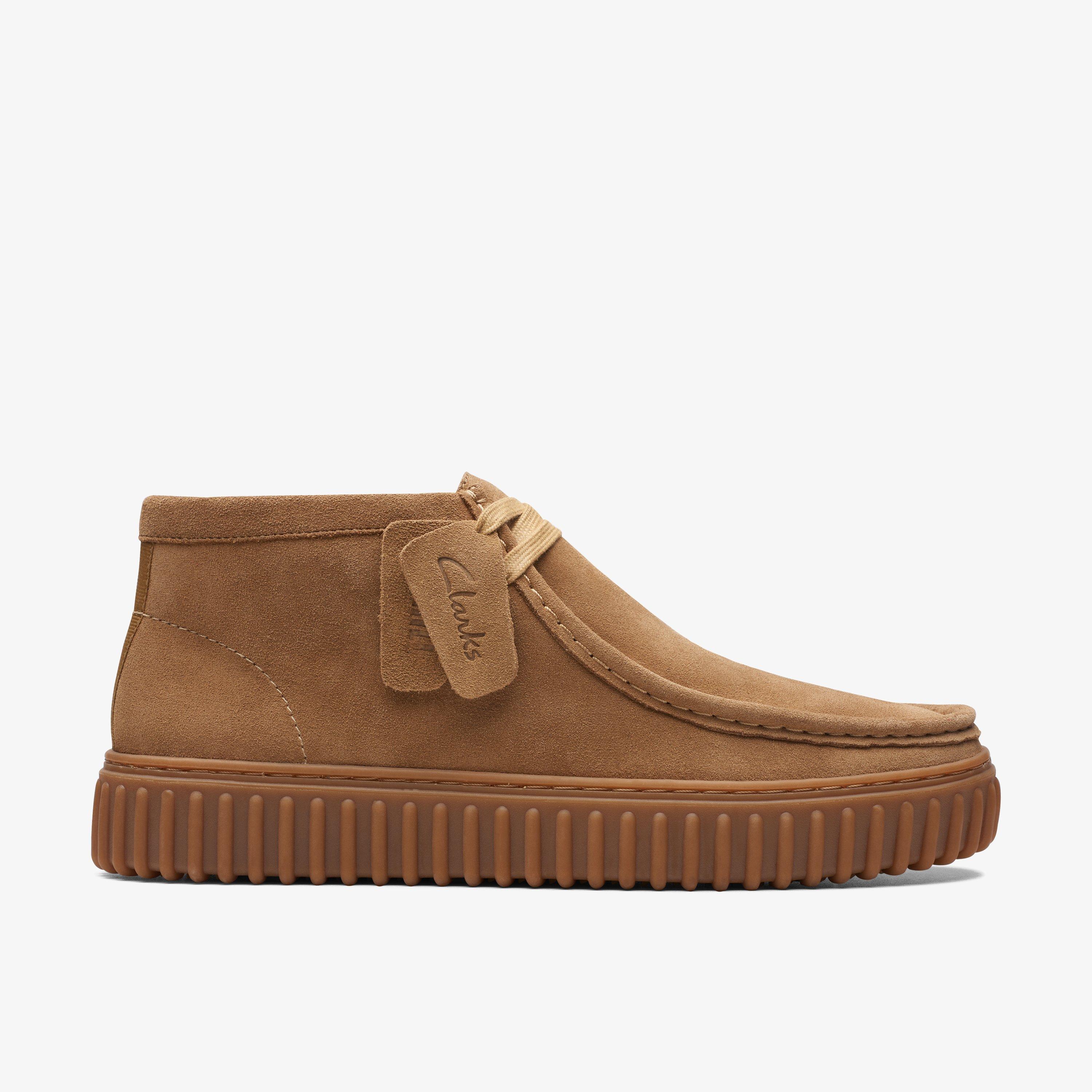 Mens suede outlet clarks