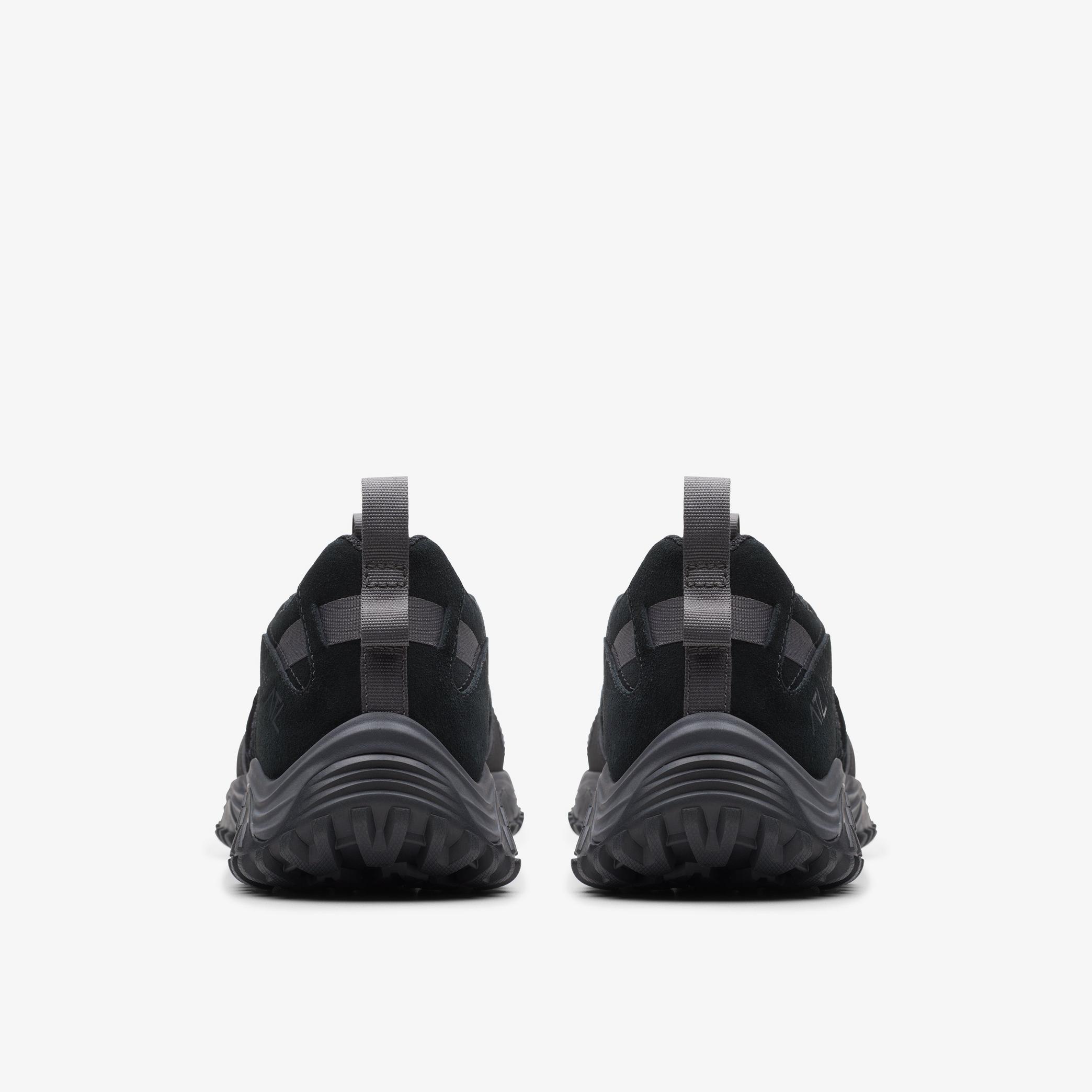 MENS ATL Walk Step Waterproof Black Leather Sneakers | Clarks US