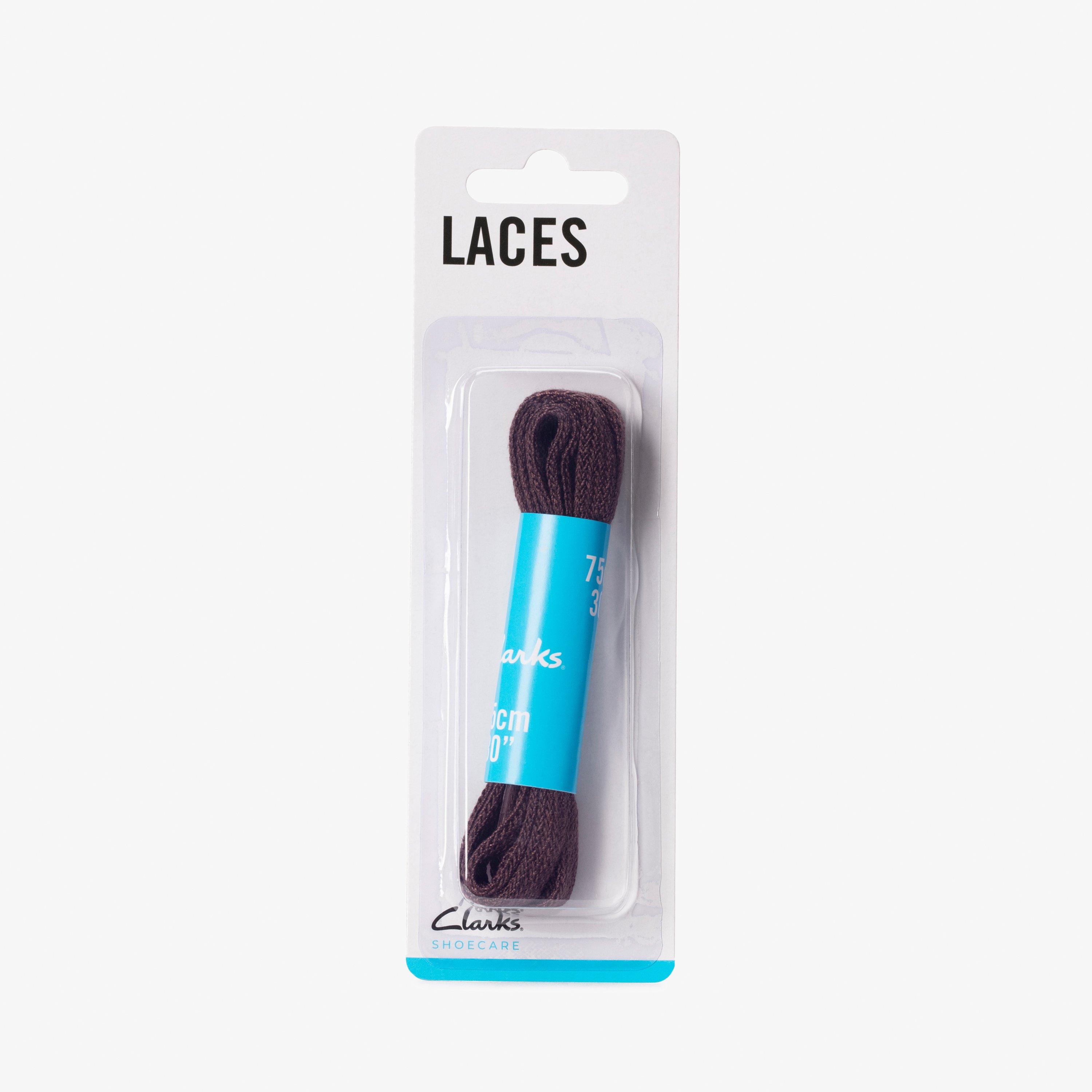 Clarks brown shoe laces best sale