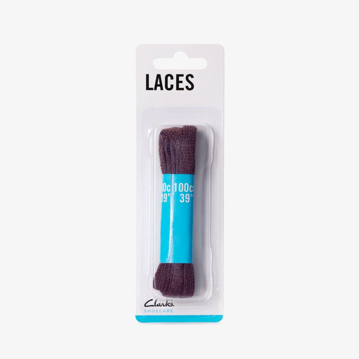 100cm Flat Lace — Brown