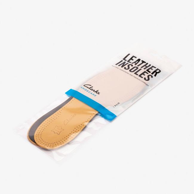 Clarks adults' leather insoles.