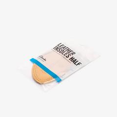 Adults Size 7-8 Half Leather Insoles — Beige 1