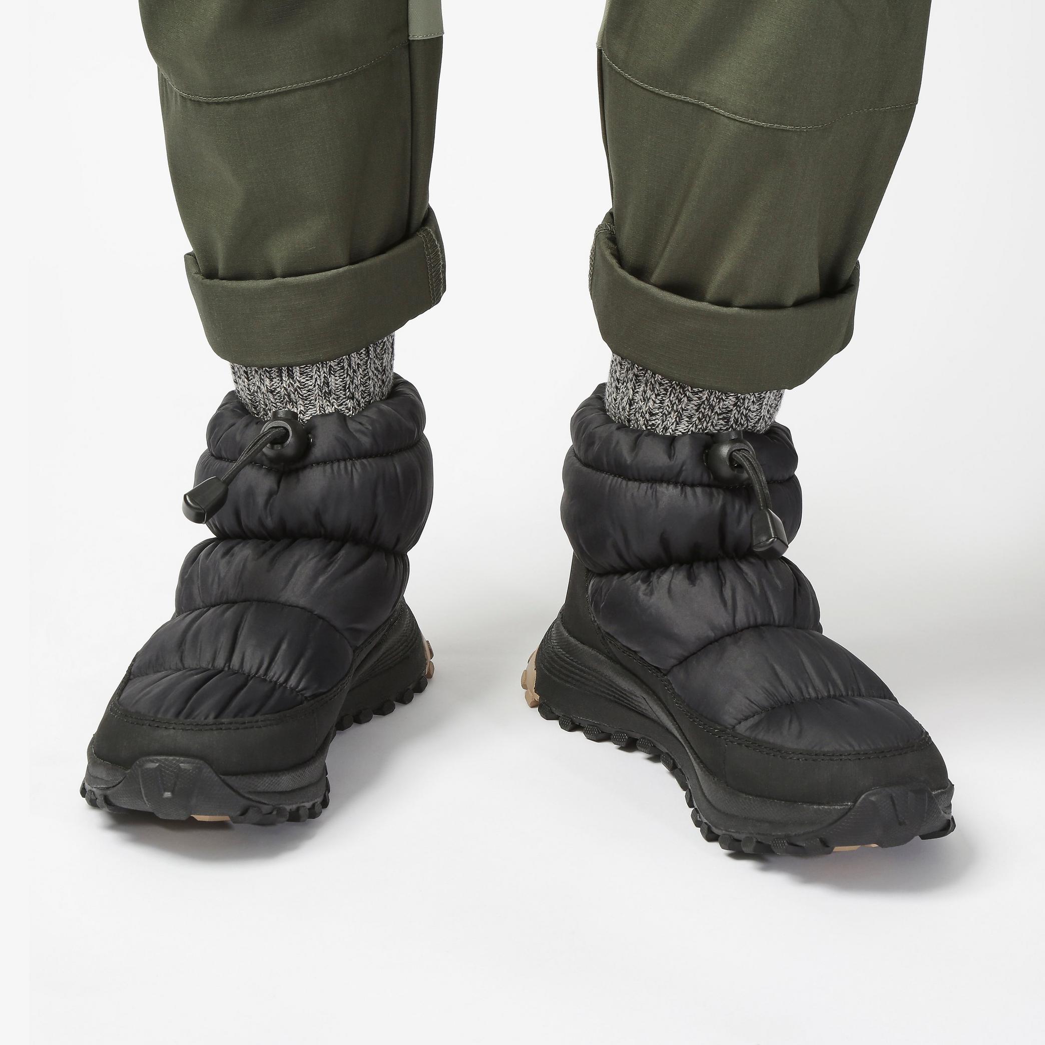 ATL Trek Ice Waterproof Black Combination Ankle Boots, view 2 of 8