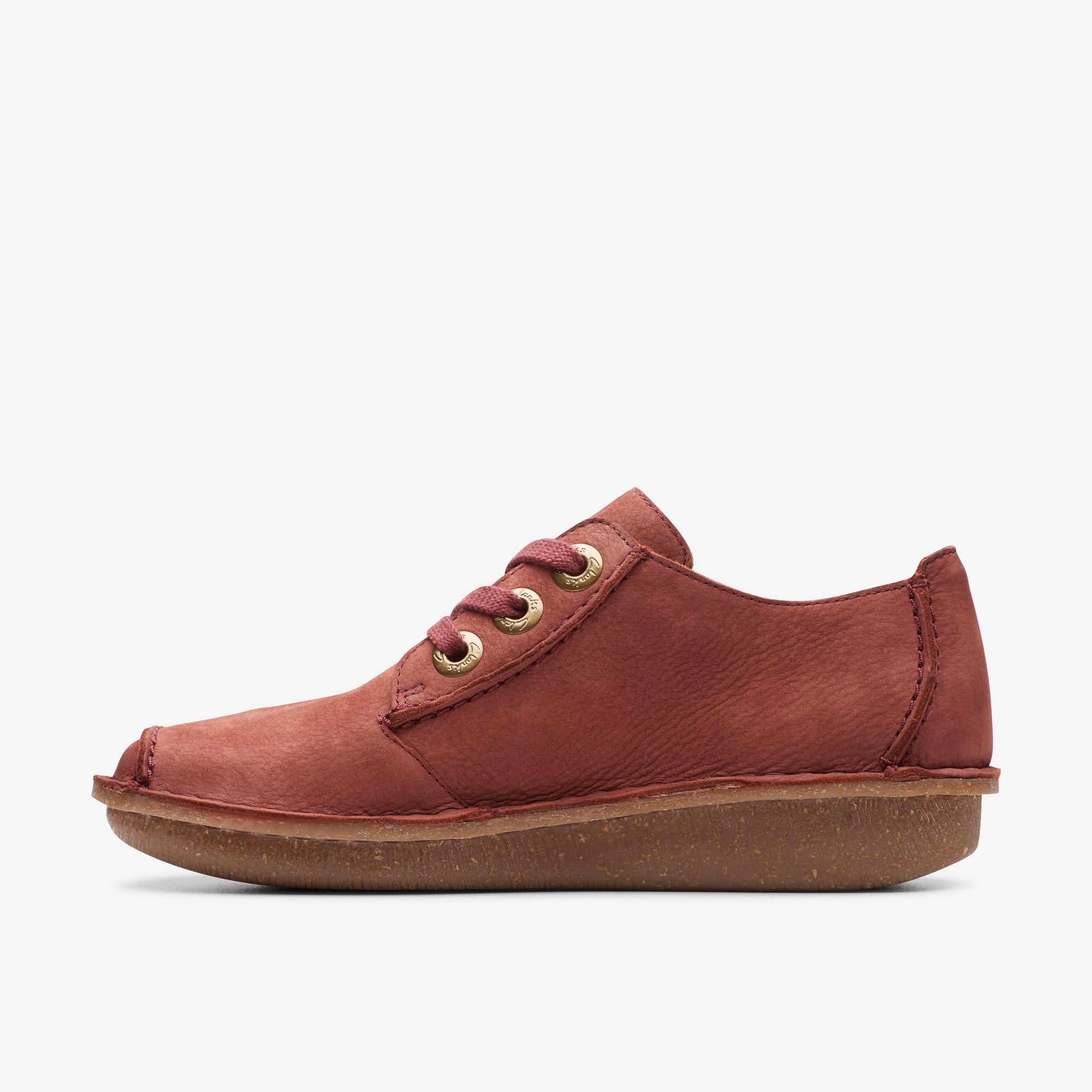 Funny Dream Chestnut Nubuck Derby Shoes, view 2 of 6
