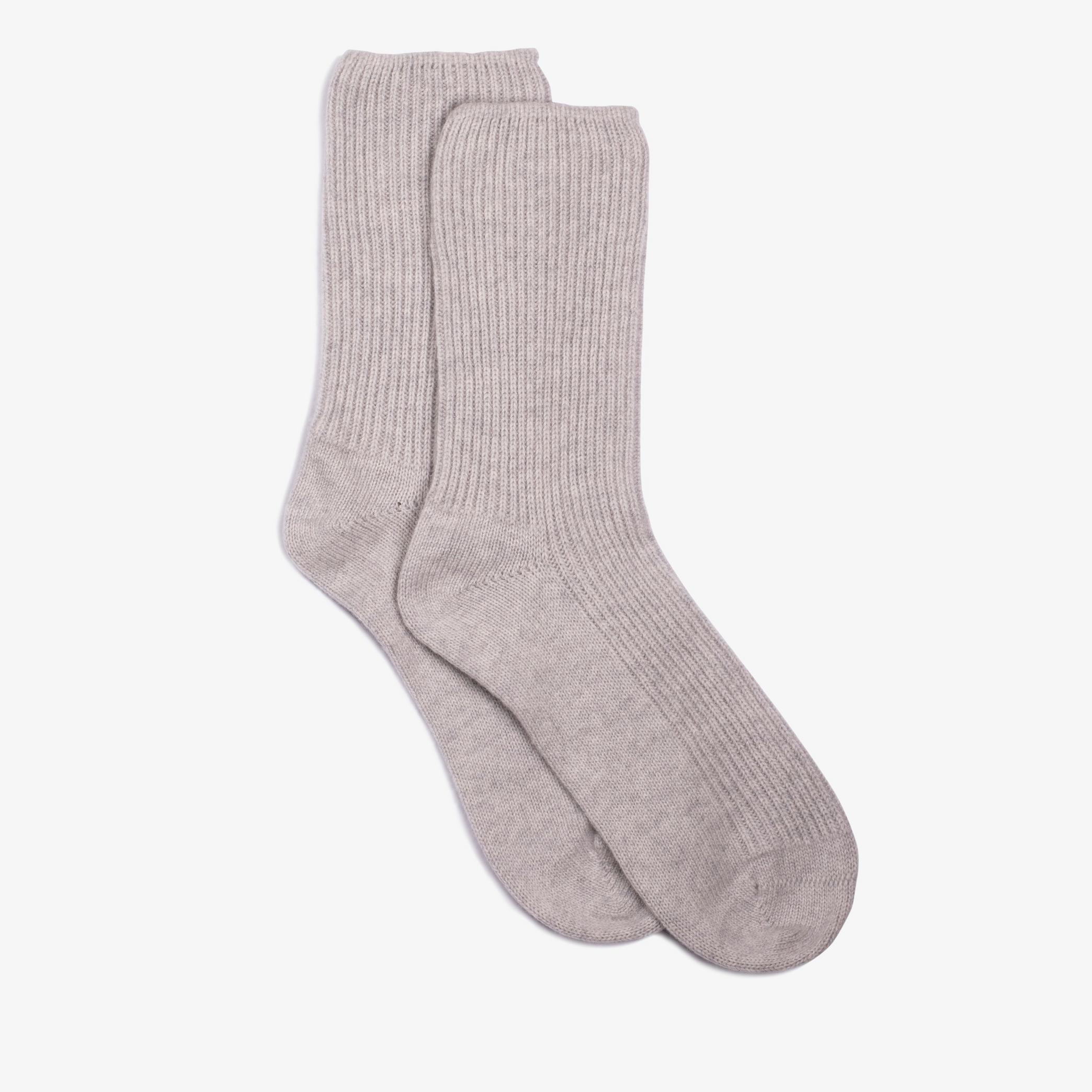 Womens Womens Cashmere Socks Grey Socks | Clarks UK