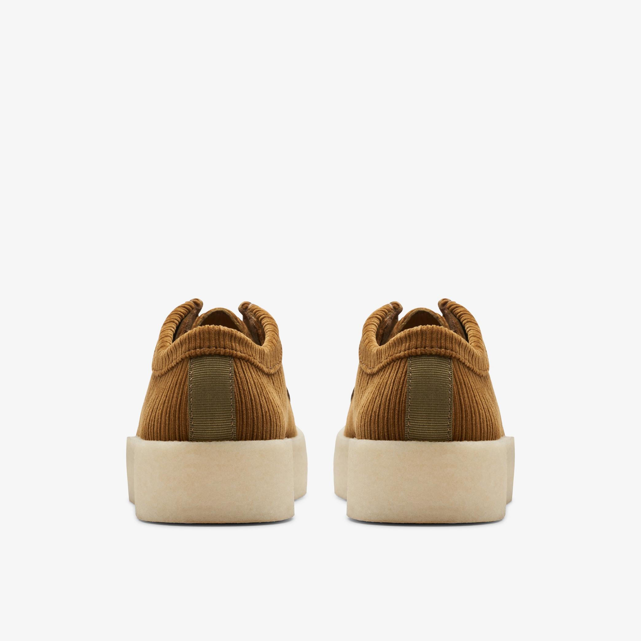 Men Wallabee Cup Tan Cord Shoes | Clarks US