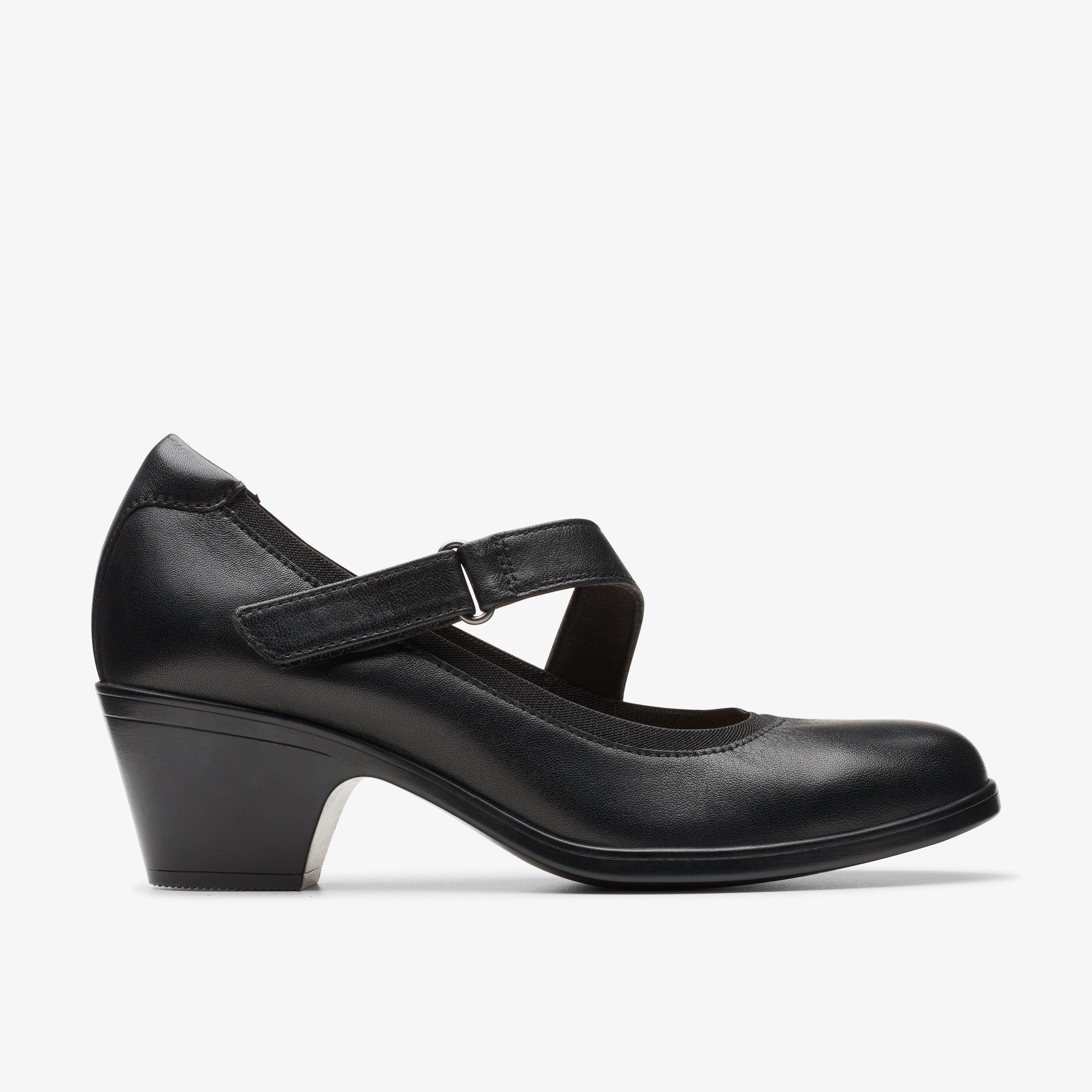 Clarks mary jane heel shoes on sale