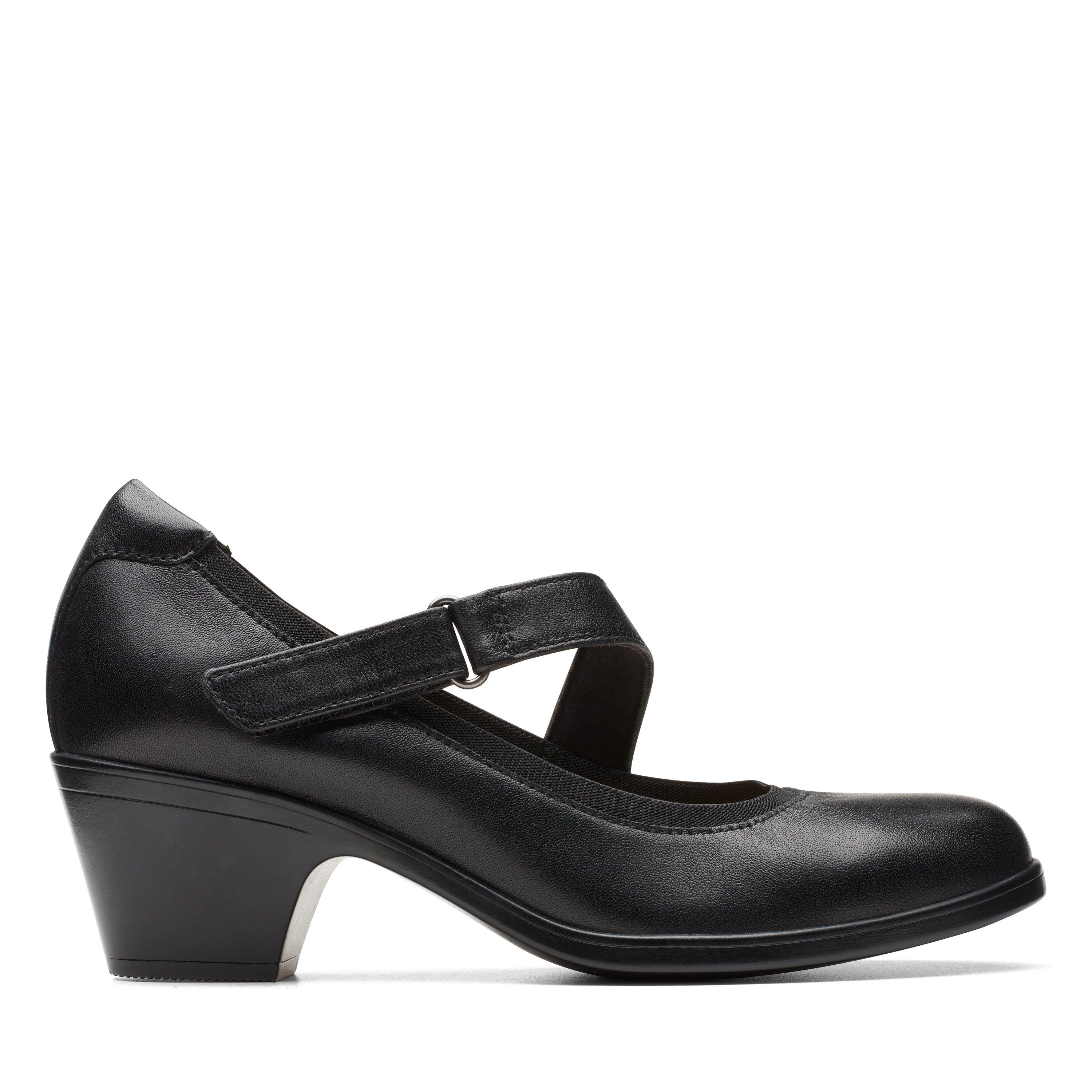 Clarks Womens Emily 2 Mabel Mary Janes,Pumps,Block Heel