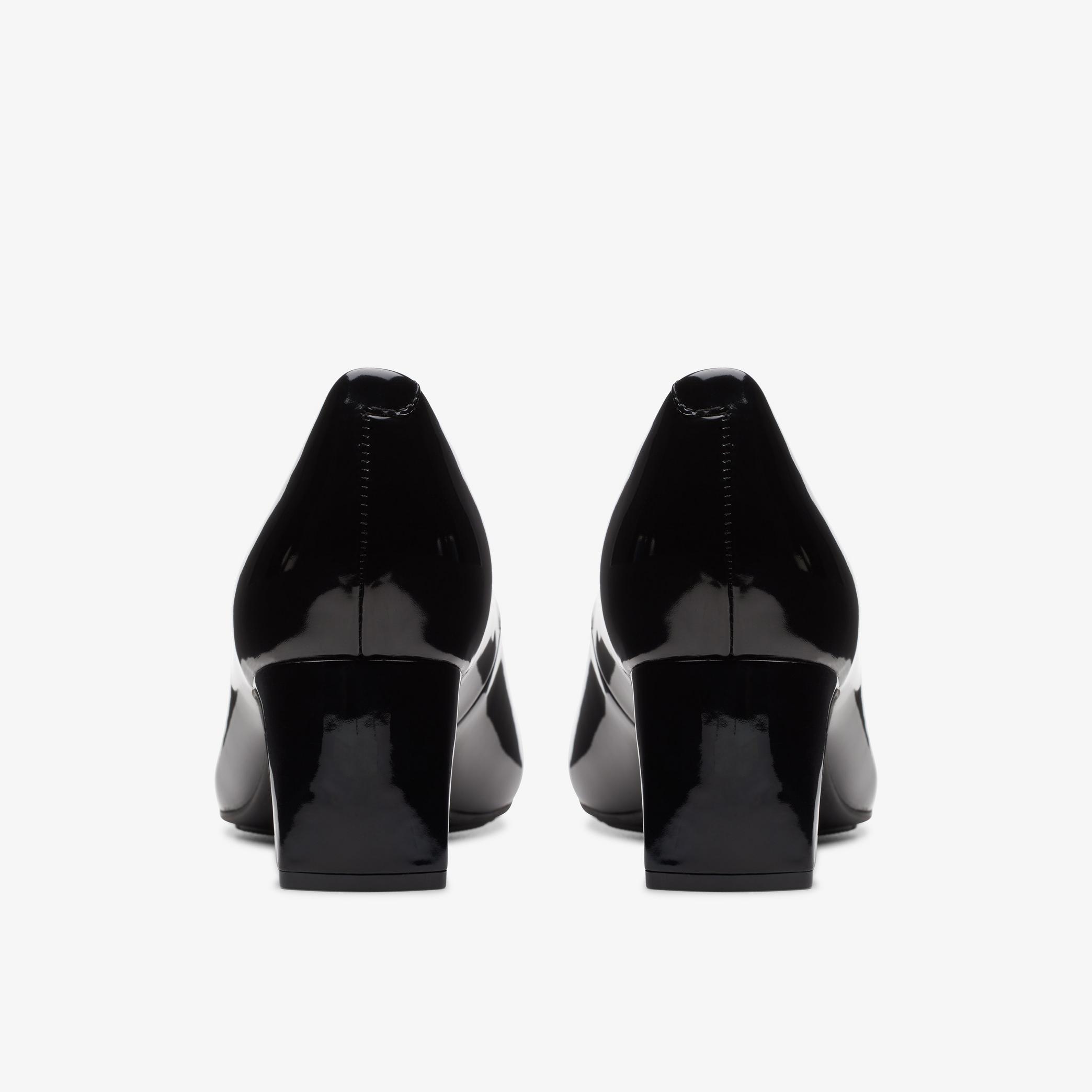 Womens Kyndall Iris Black Patent High Heels | Clarks UK
