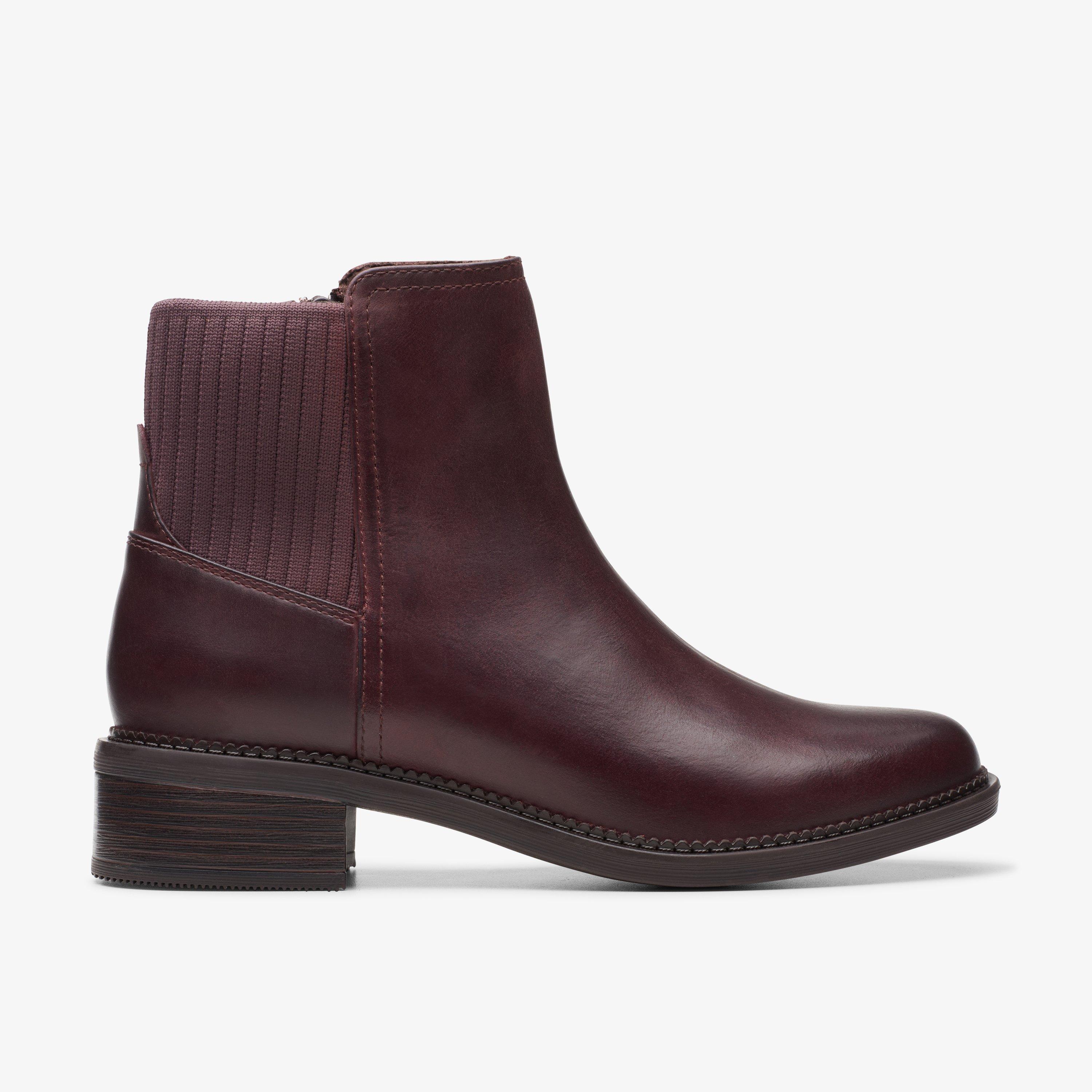 Clarks Collection Leather Ankle Boot - Maye Palm 