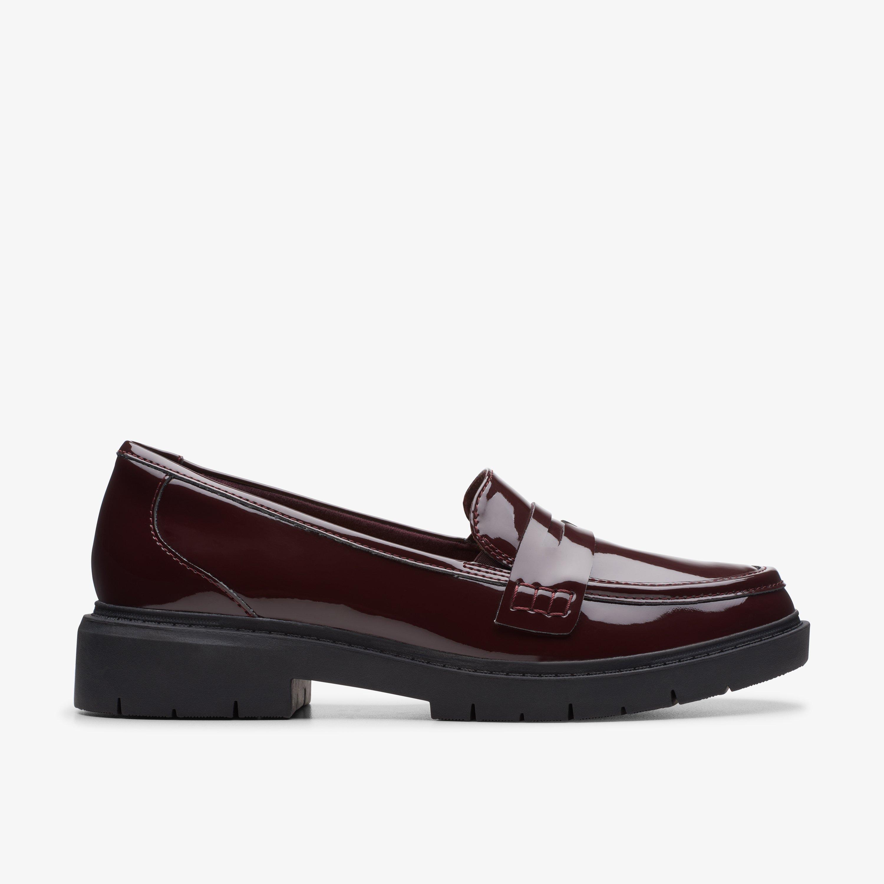 Clarks Women's Westlynn Ayla Loafers, Burgundy, 9.5M