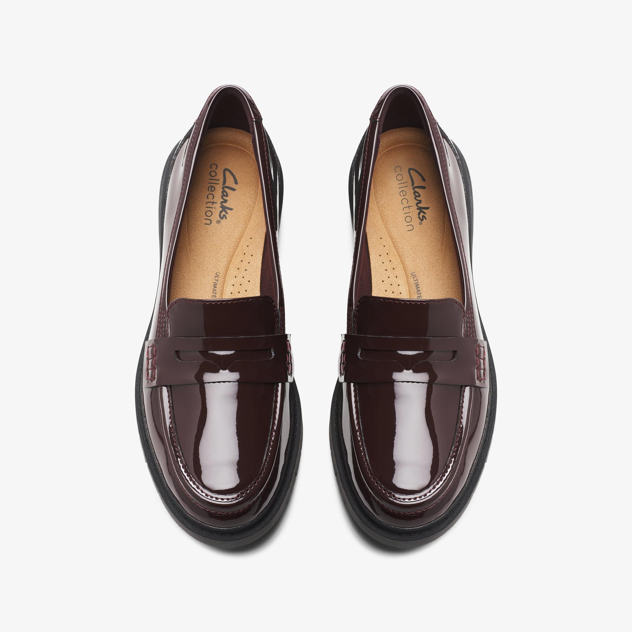 Westlynn Ayla Burgundy Patent Loafers, view 6 of 6