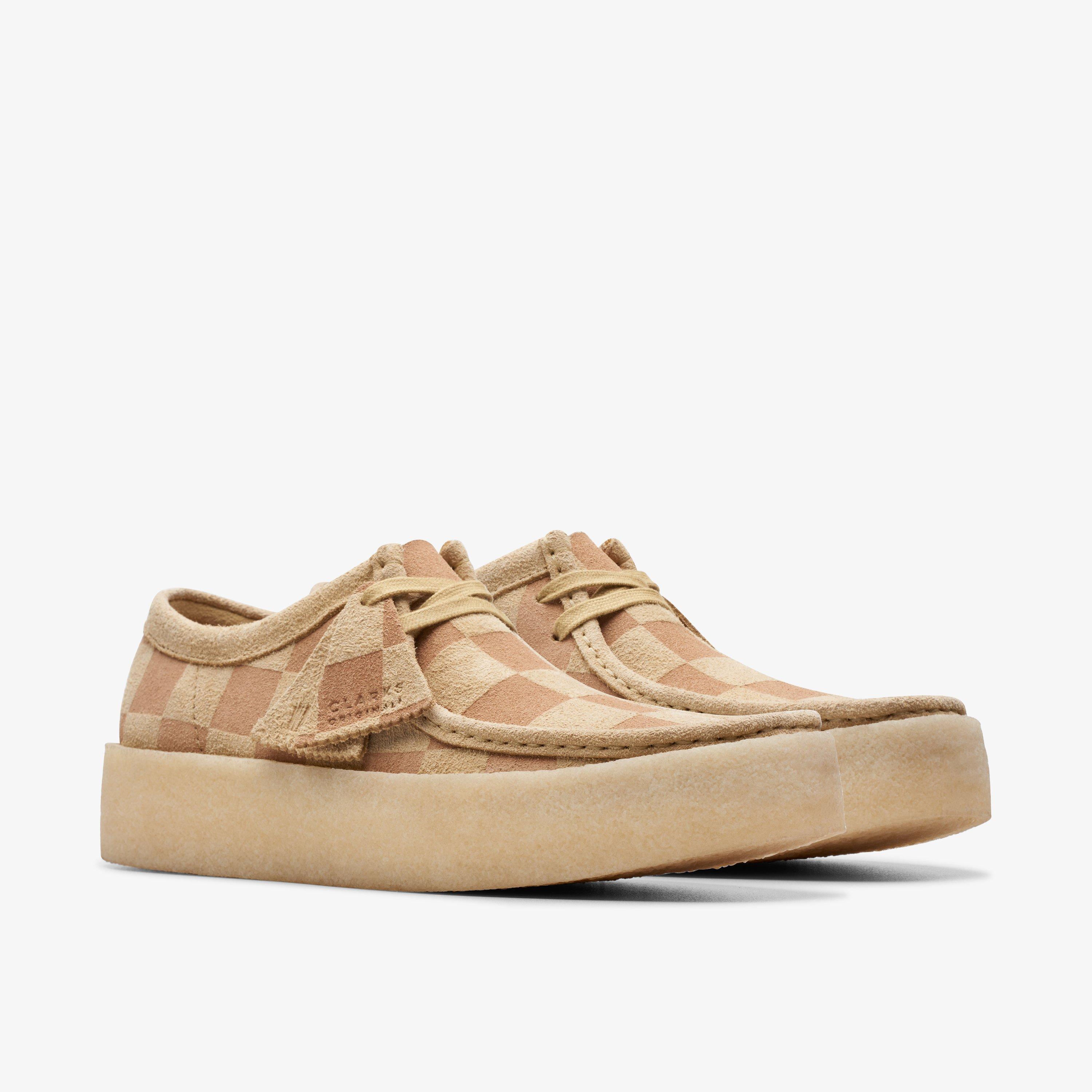 Wallabee Cup Maple Check Wallabee Lace Up, view 4 of 6