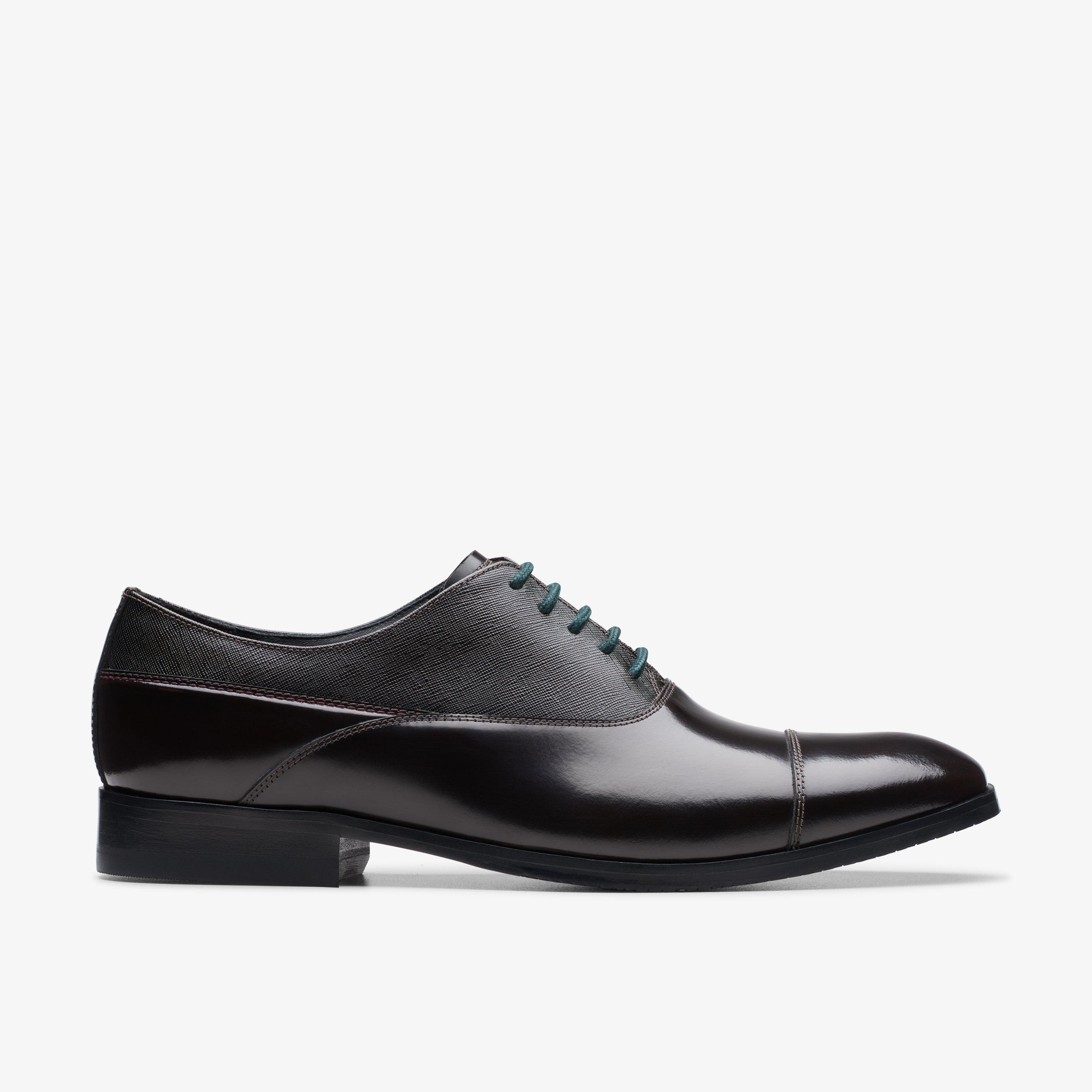 Clarks Craftdean Cap Mens Formal Shoes Colour: Black - Size: 10