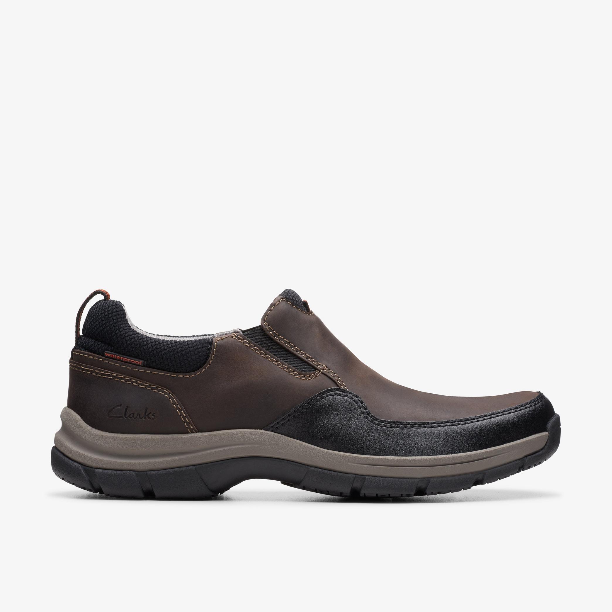MENS Walpath Step Dark Brown Leather Loafers | Clarks US