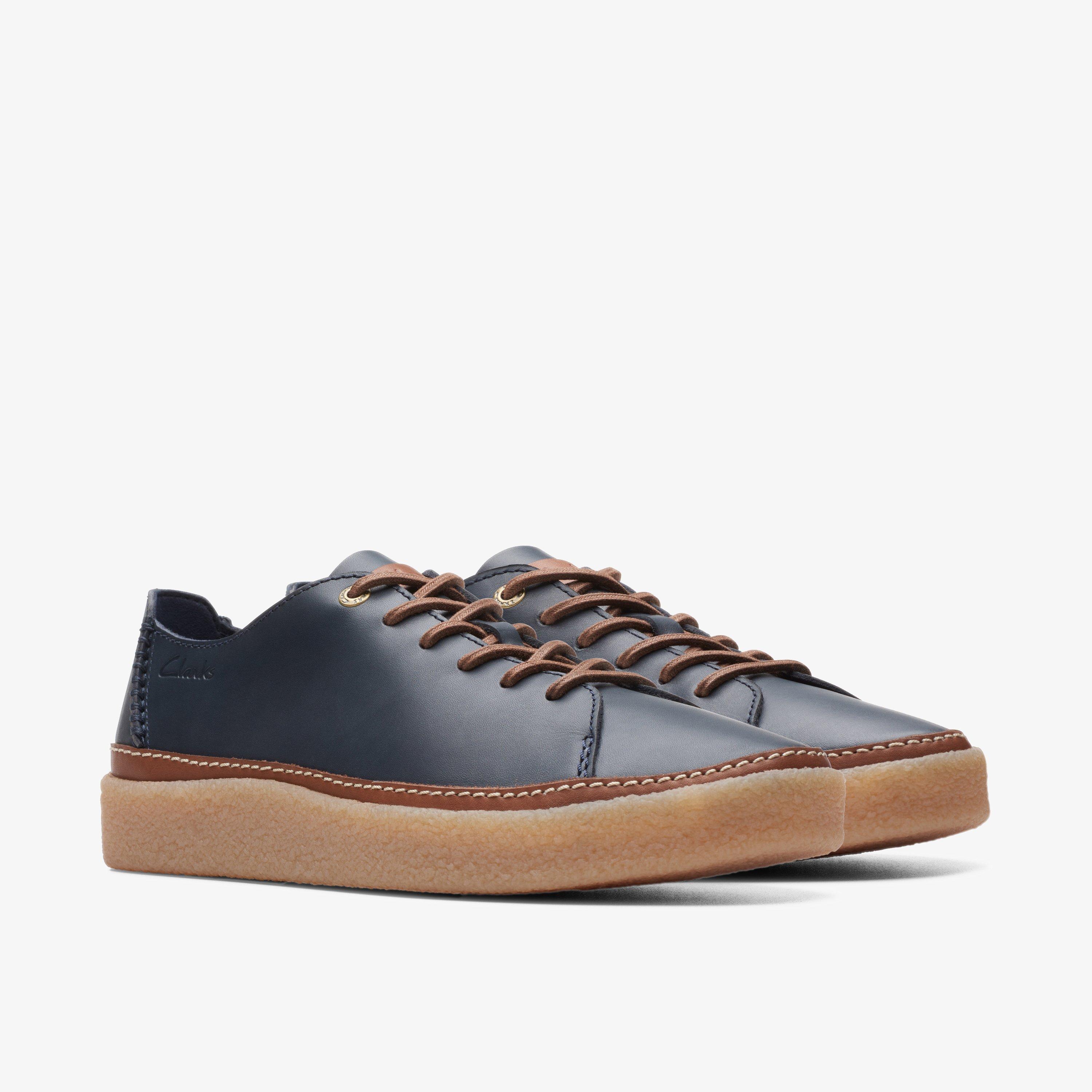 Oakpark Low Navy Leather Lace Up, view 4 of 6