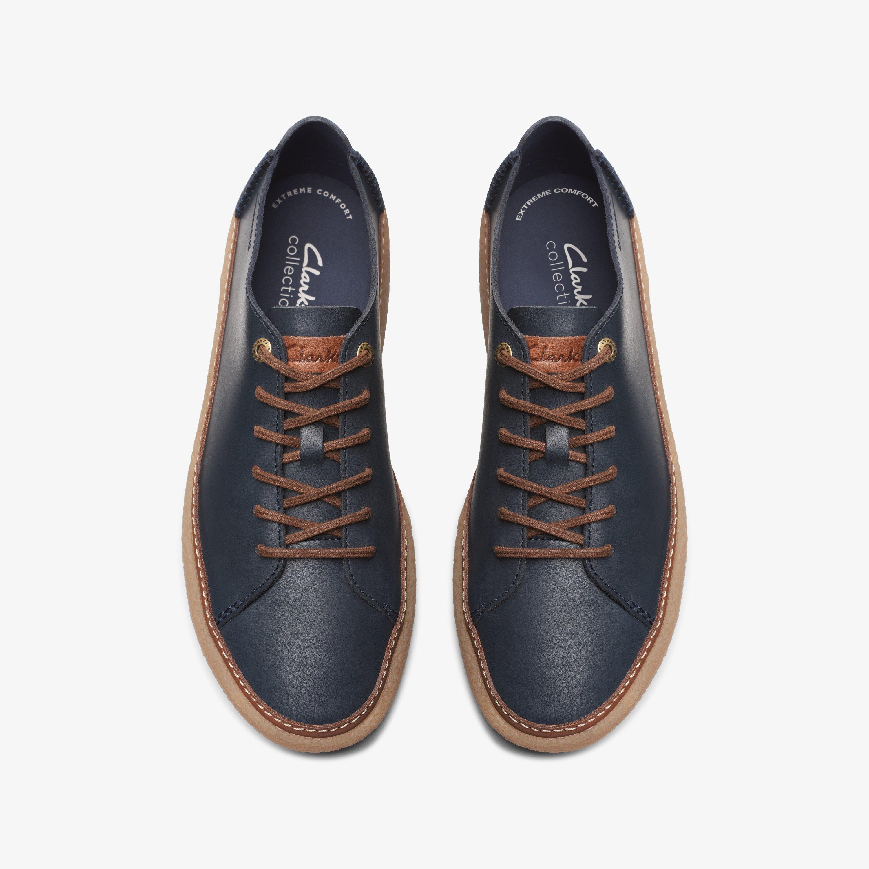 Oakpark Low Navy Leather Lace Up, view 6 of 6