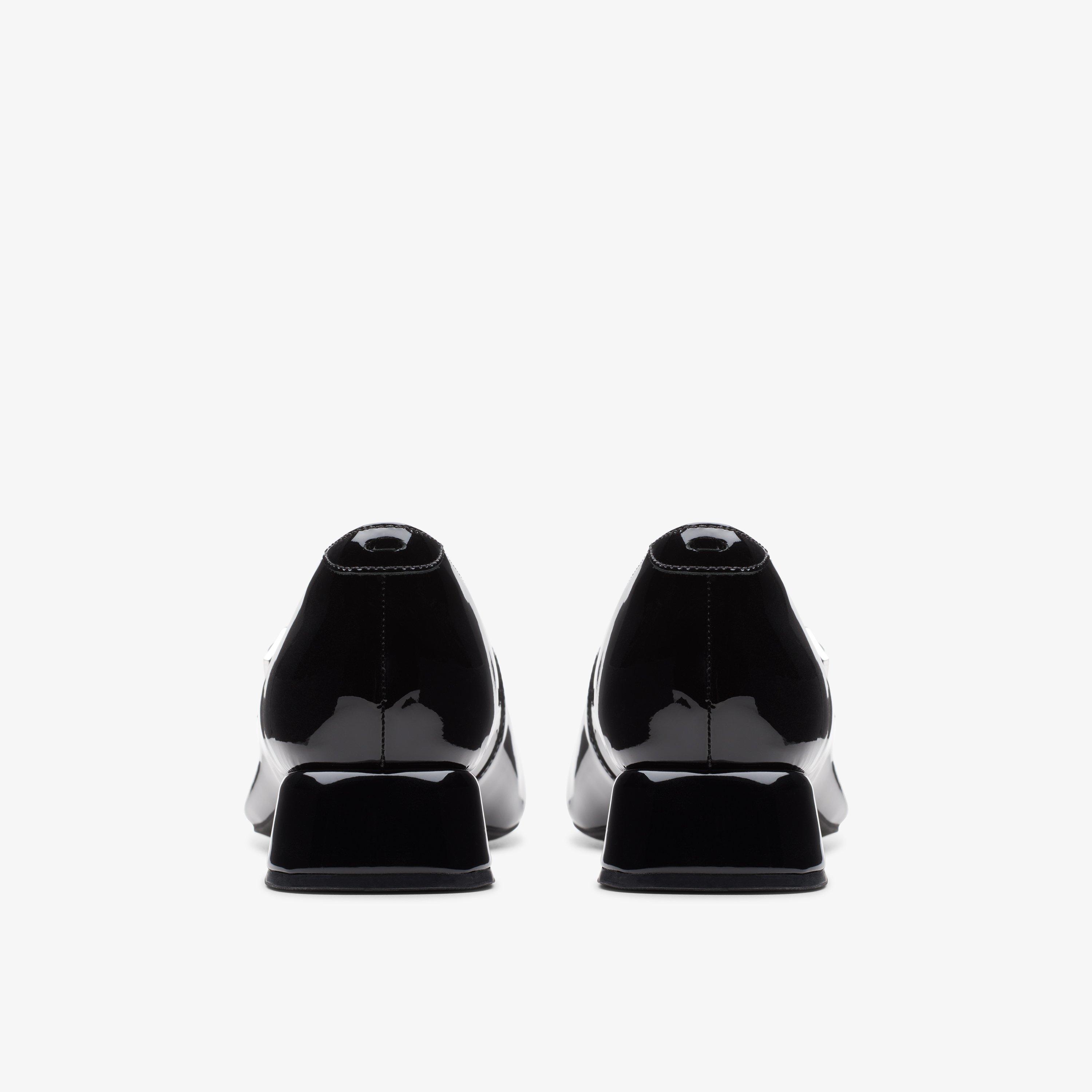 Womens Daiss30 Shine Black Patent Mary Jane Shoes Clarks UK