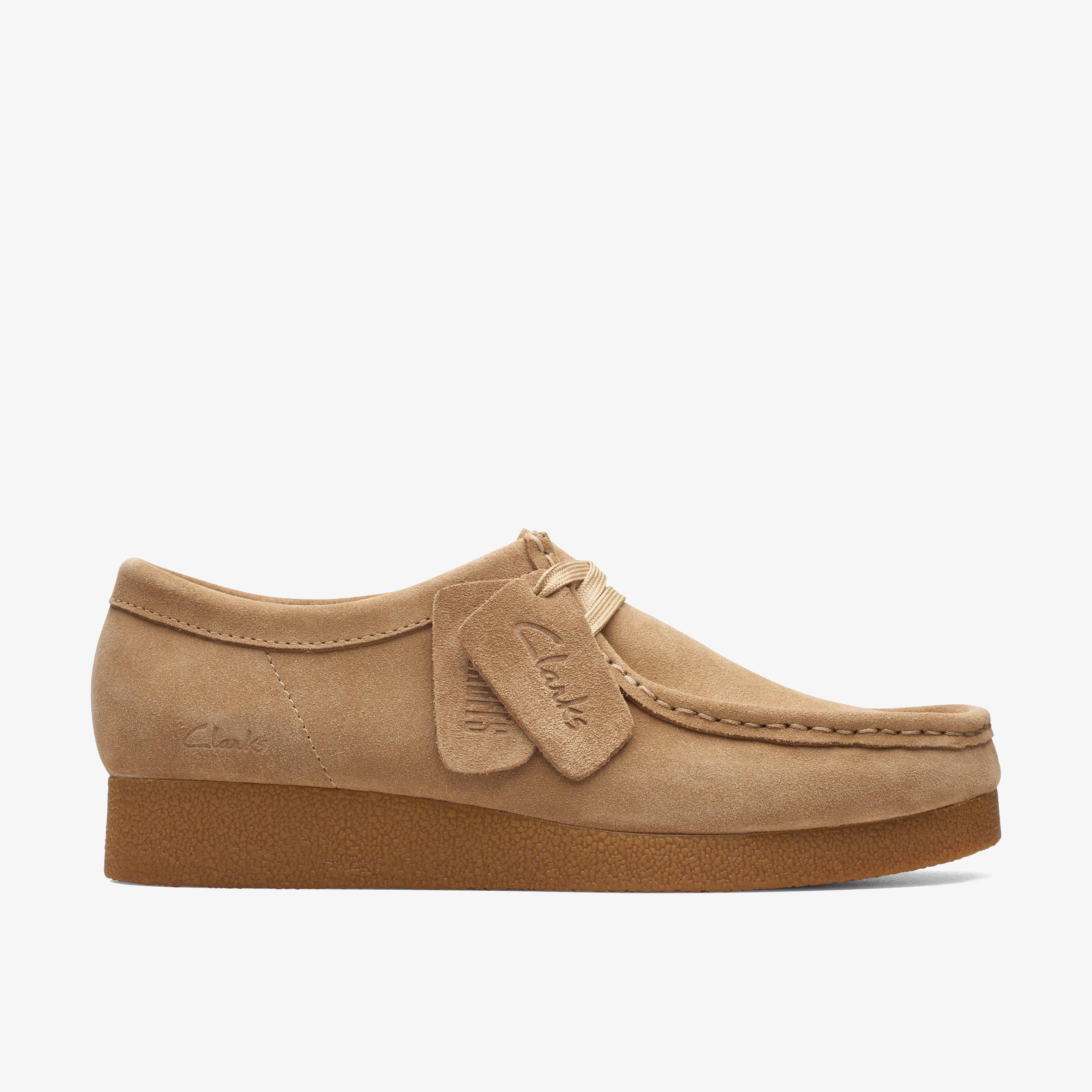 Wallabee EVO Shoe Dark Sand Suede Wallabee Lace Up, view 1 of 6