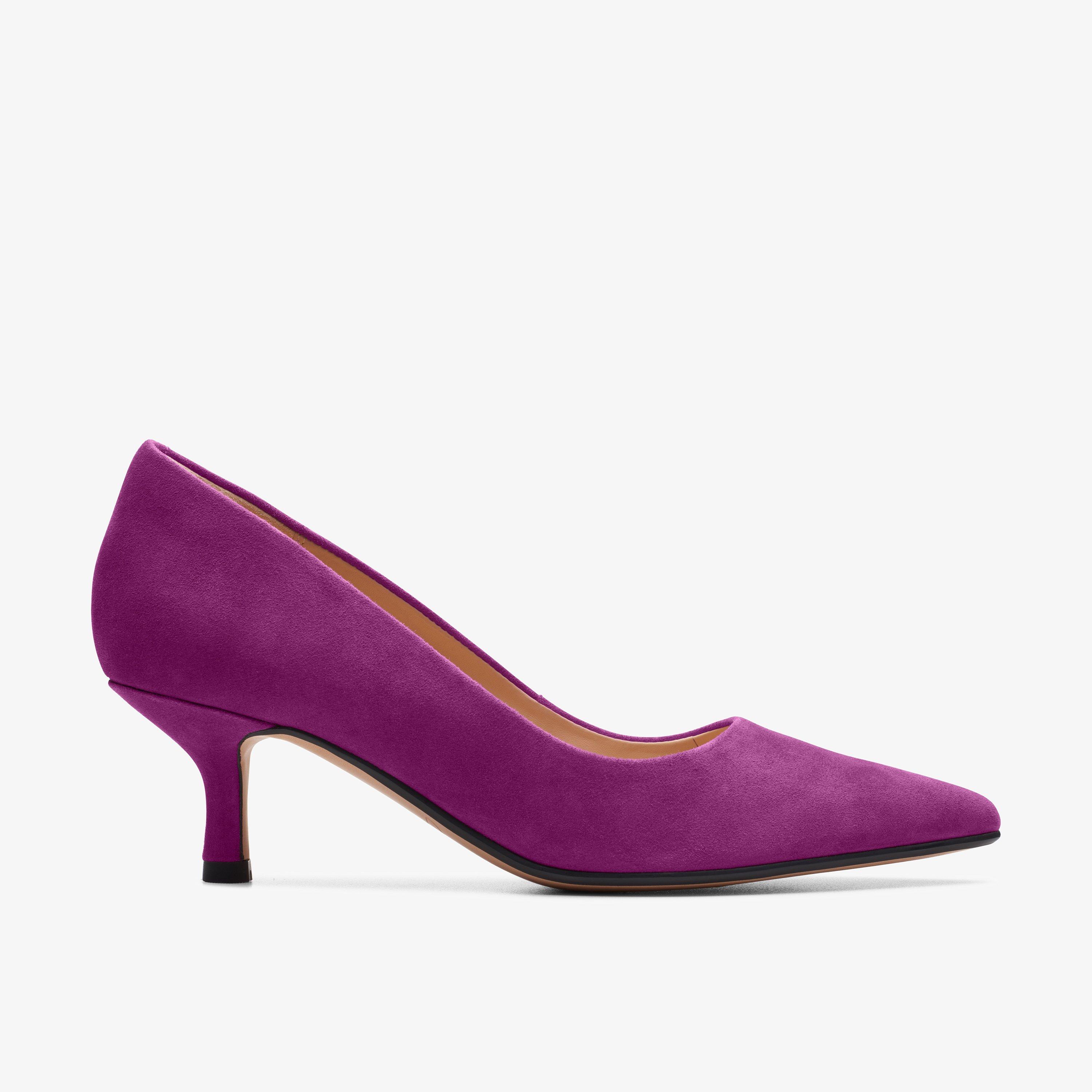 Clarks plum outlet shoes