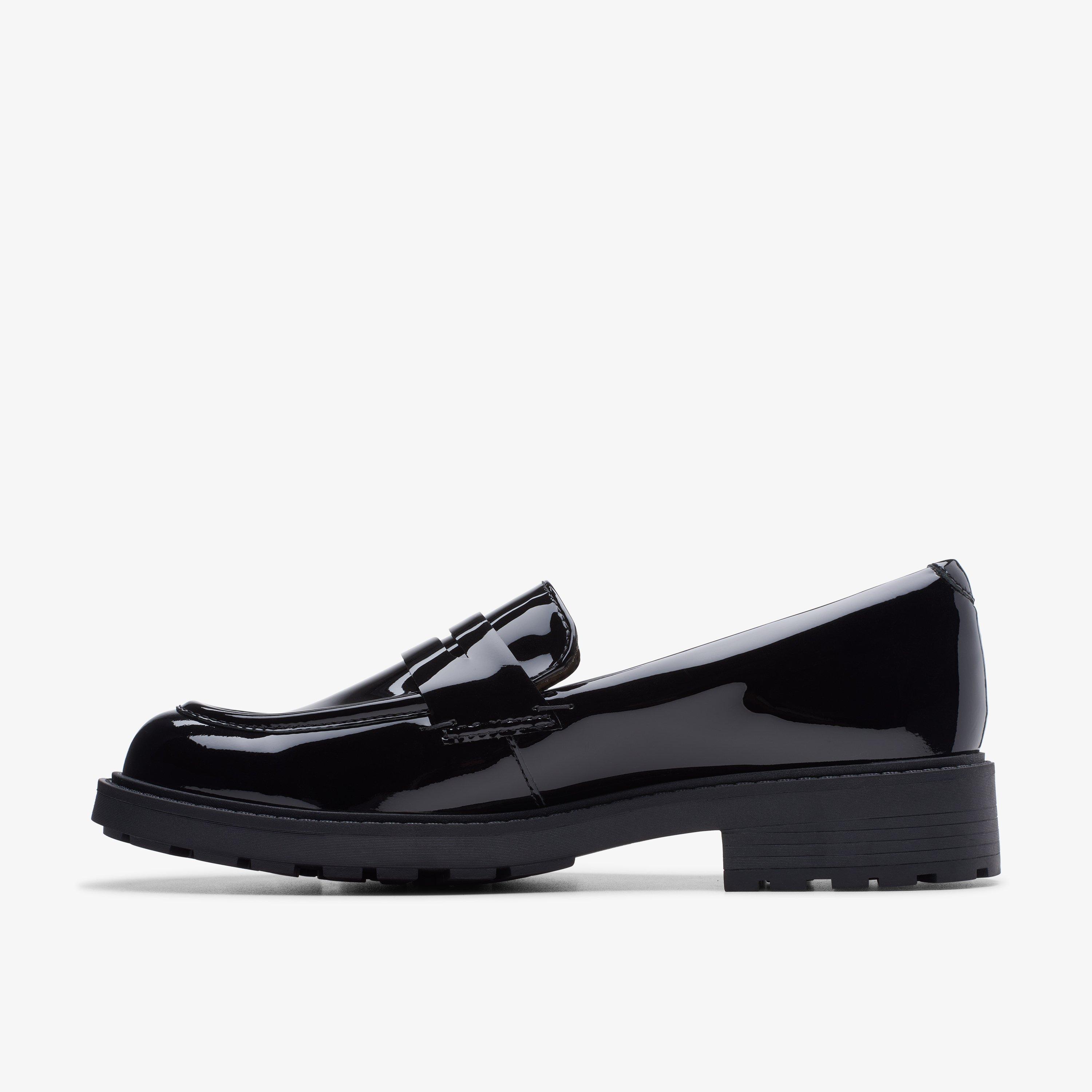 Orinoco 2 Penny Black Patent Loafers, view 2 of 6