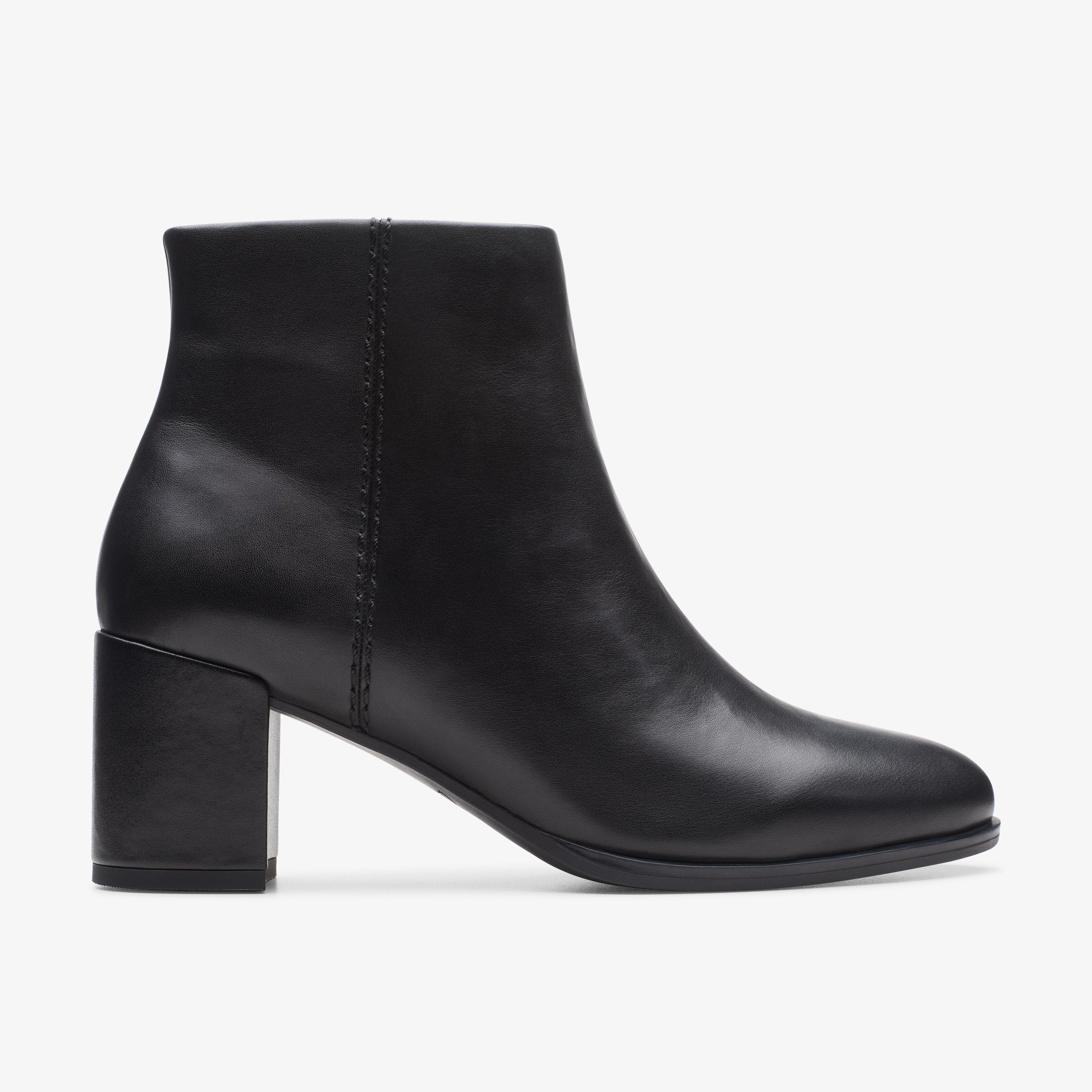 Clarks dancer sky leather ankle bootie best sale