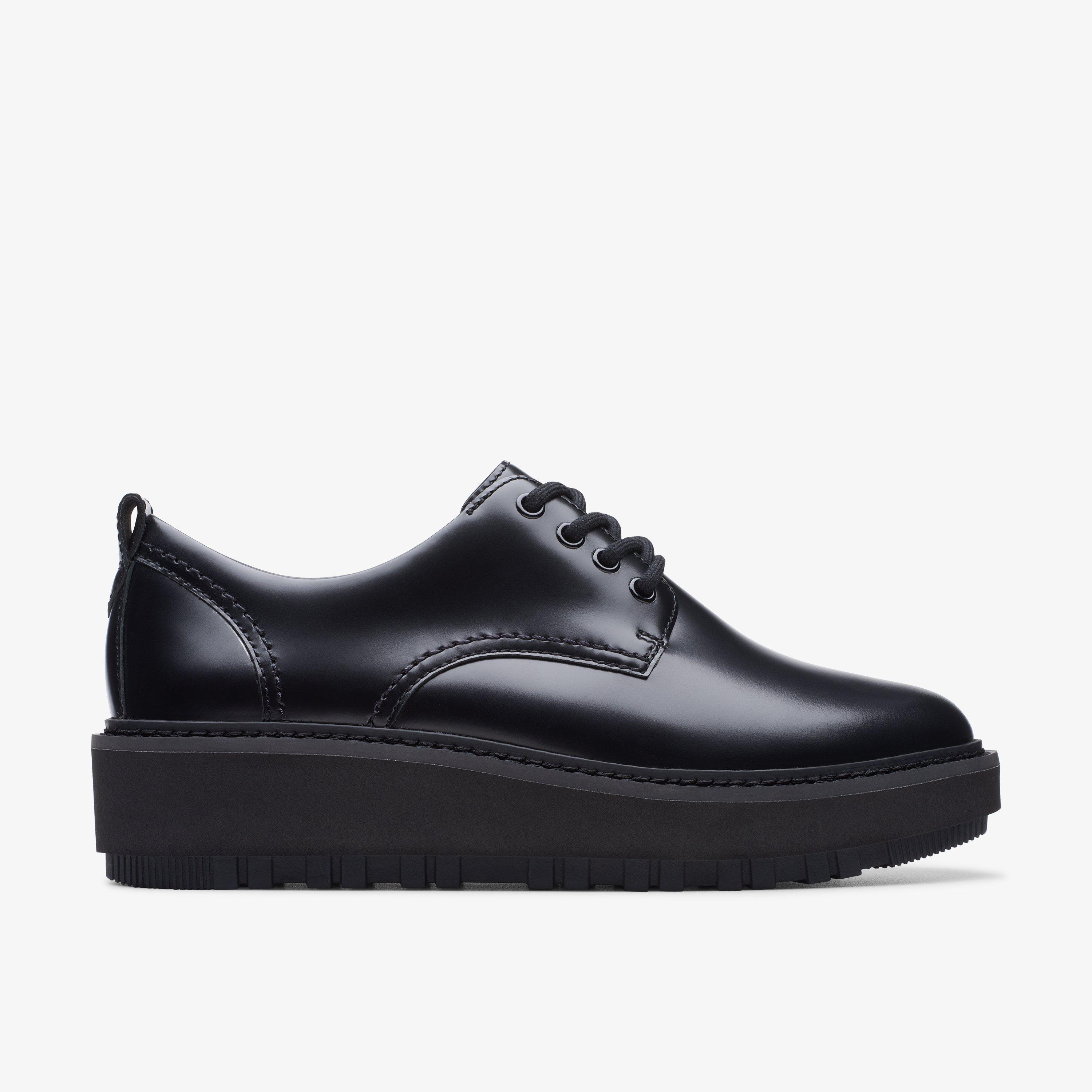 Womens black shoes clearance clarks