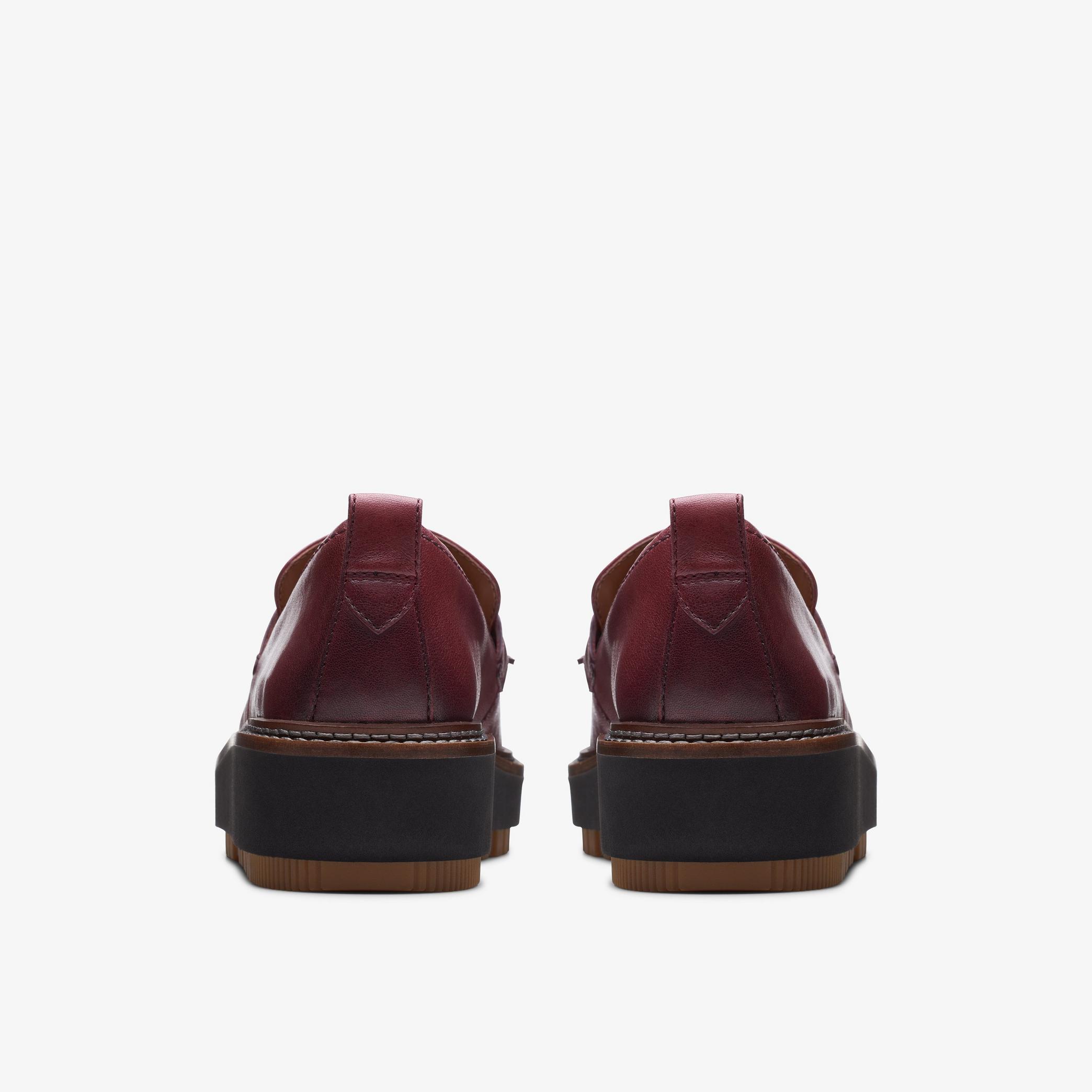 Orianna Loafer Burgundy Leather Loafers, view 6 of 7