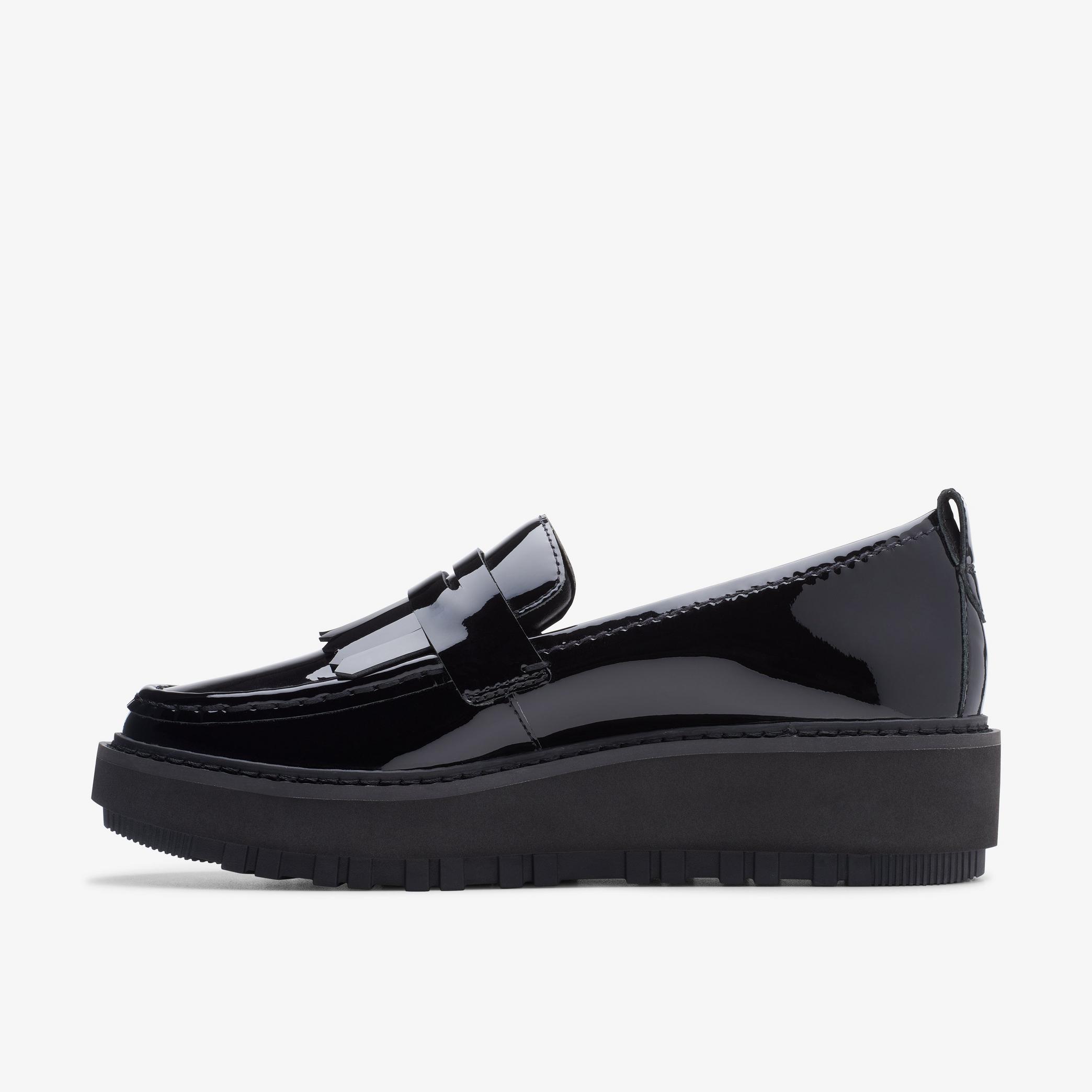 WOMENS Orianna Loafer Black Patent Leather Loafers | Clarks US