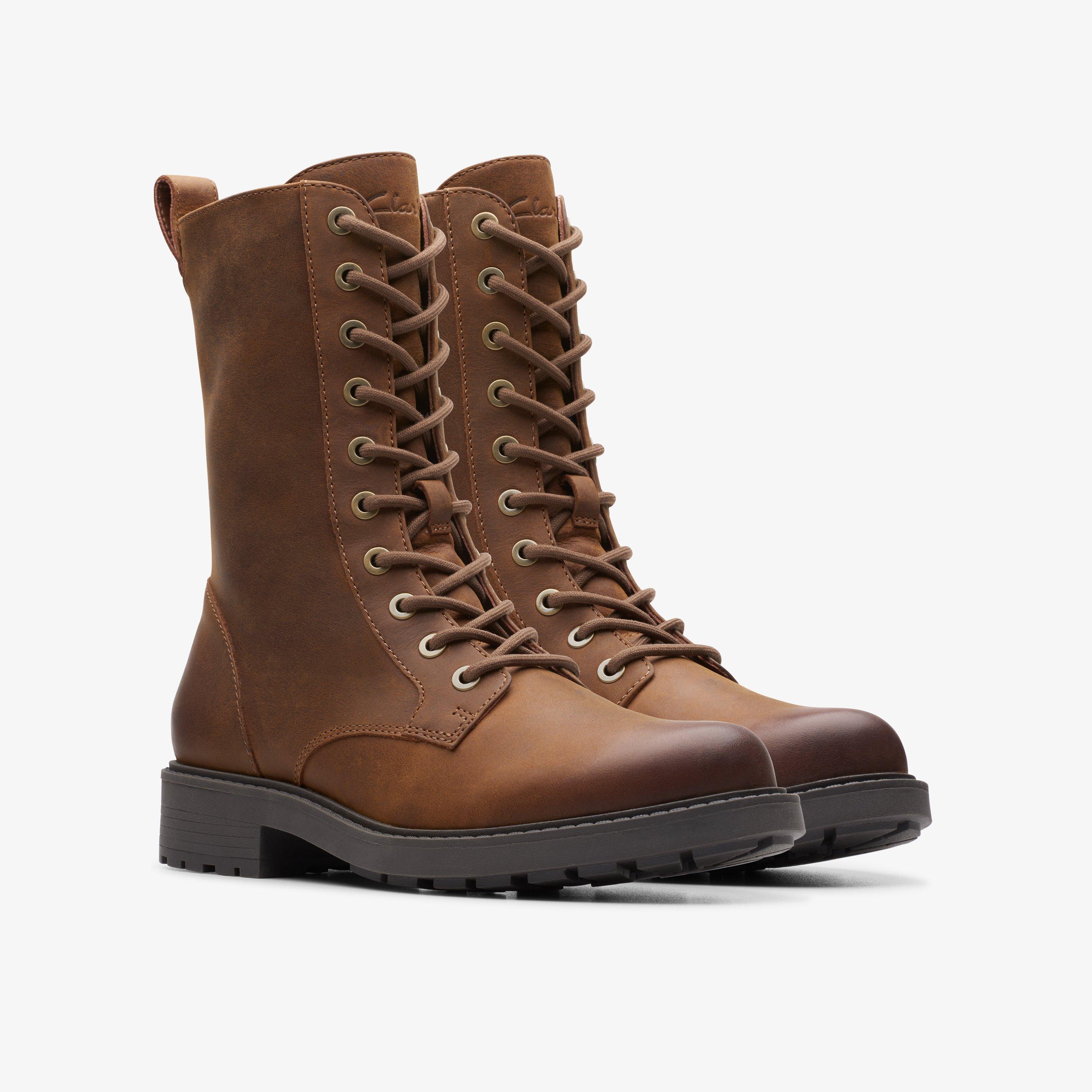 Orinoco 2 Style Brown Snuff Ankle Boots Lace Up, view 5 of 9