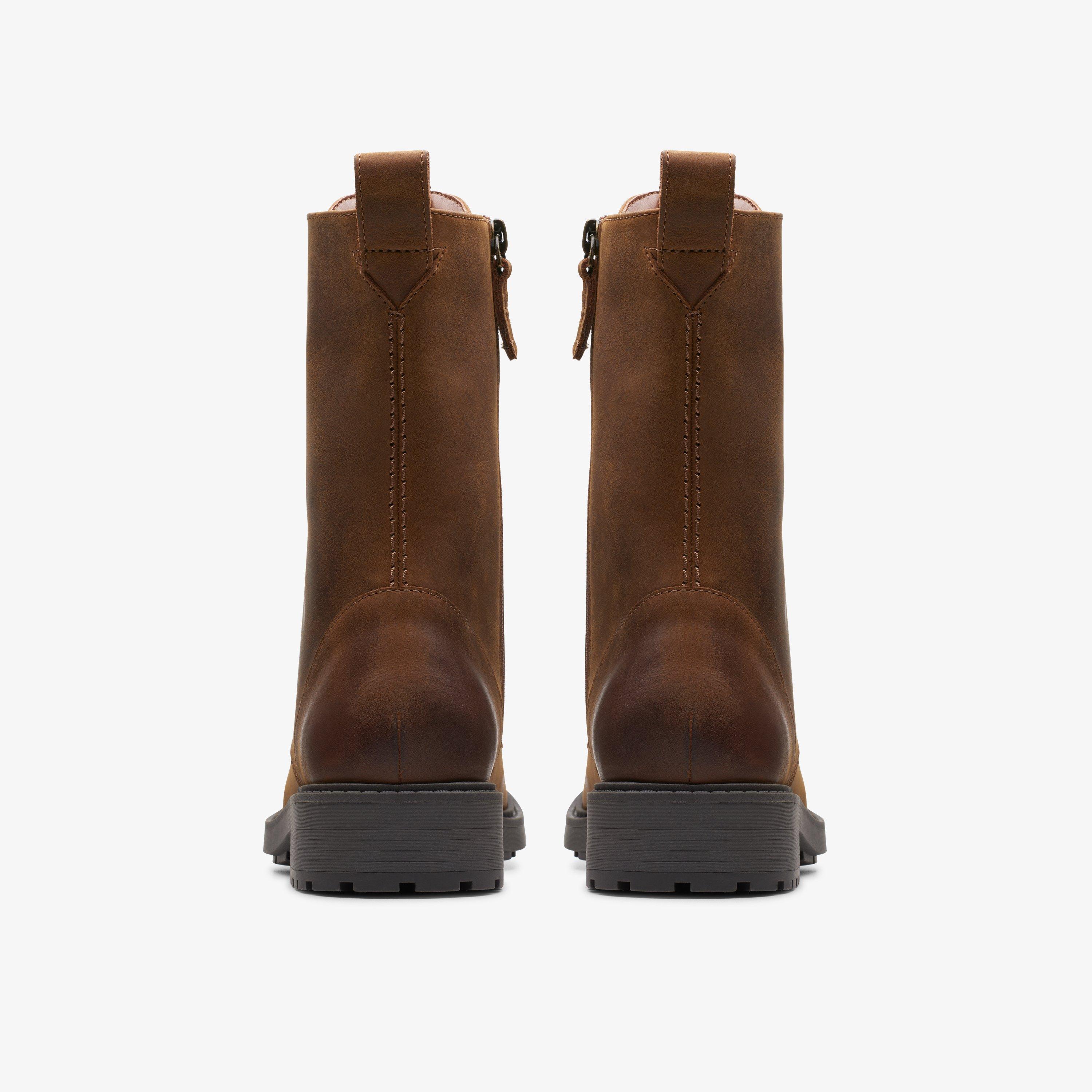 Orinoco 2 Style Brown Snuff Ankle Boots Lace Up, view 6 of 9