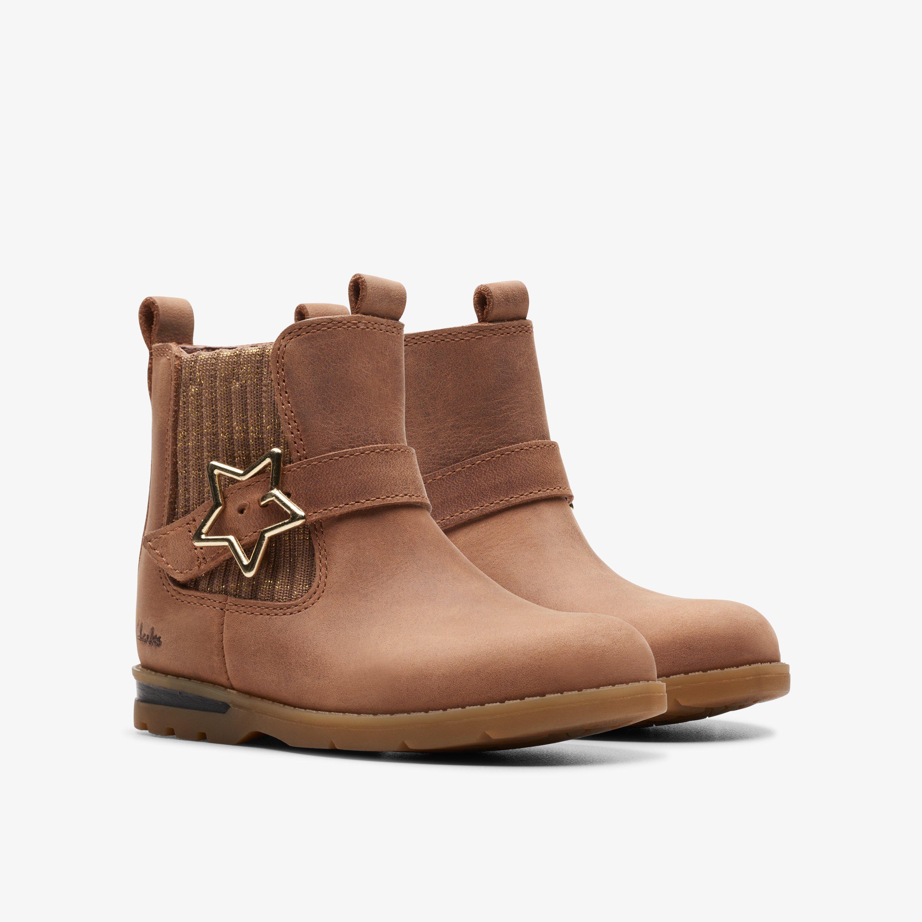 Clarks kids boots girls on sale