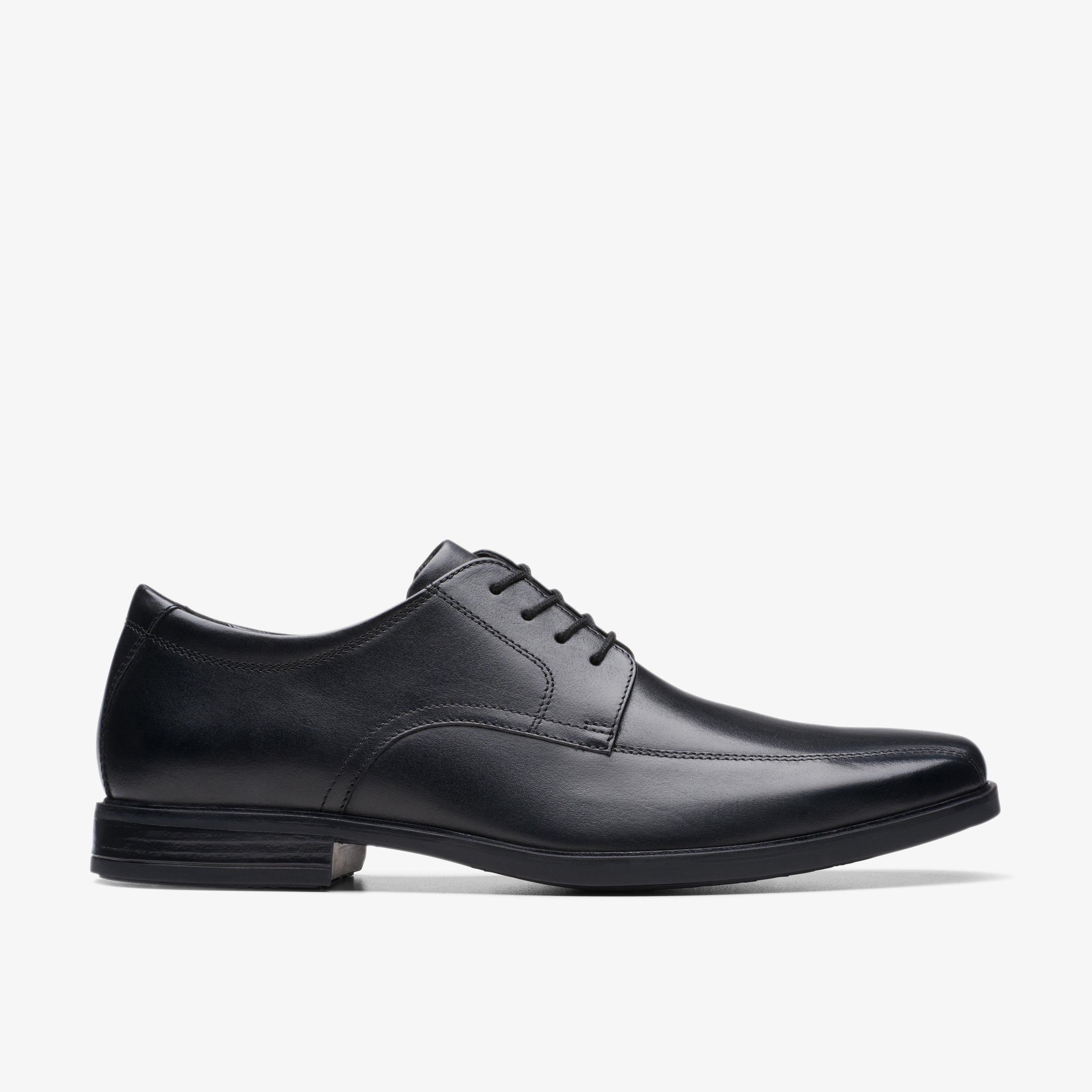 Men's Black Shoes - Black Leather Shoes for Men