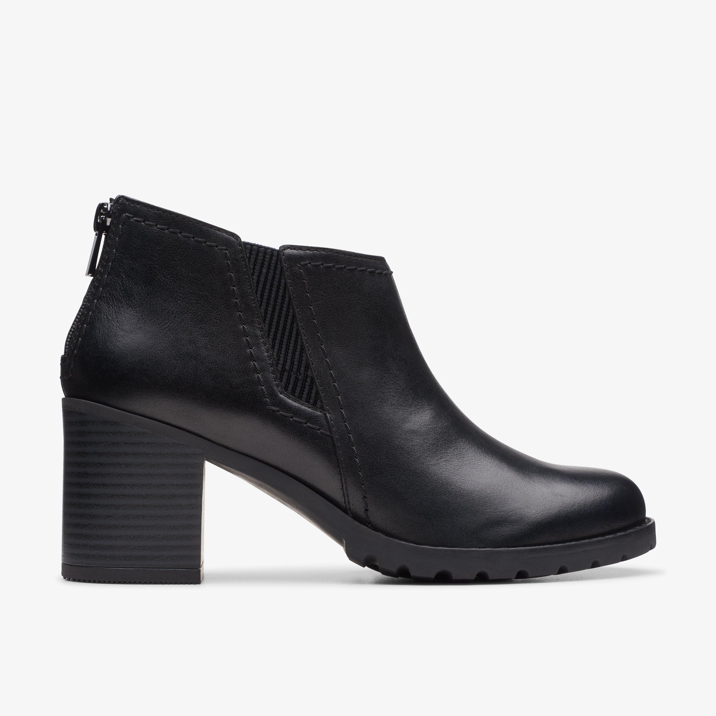 Black clark outlet booties