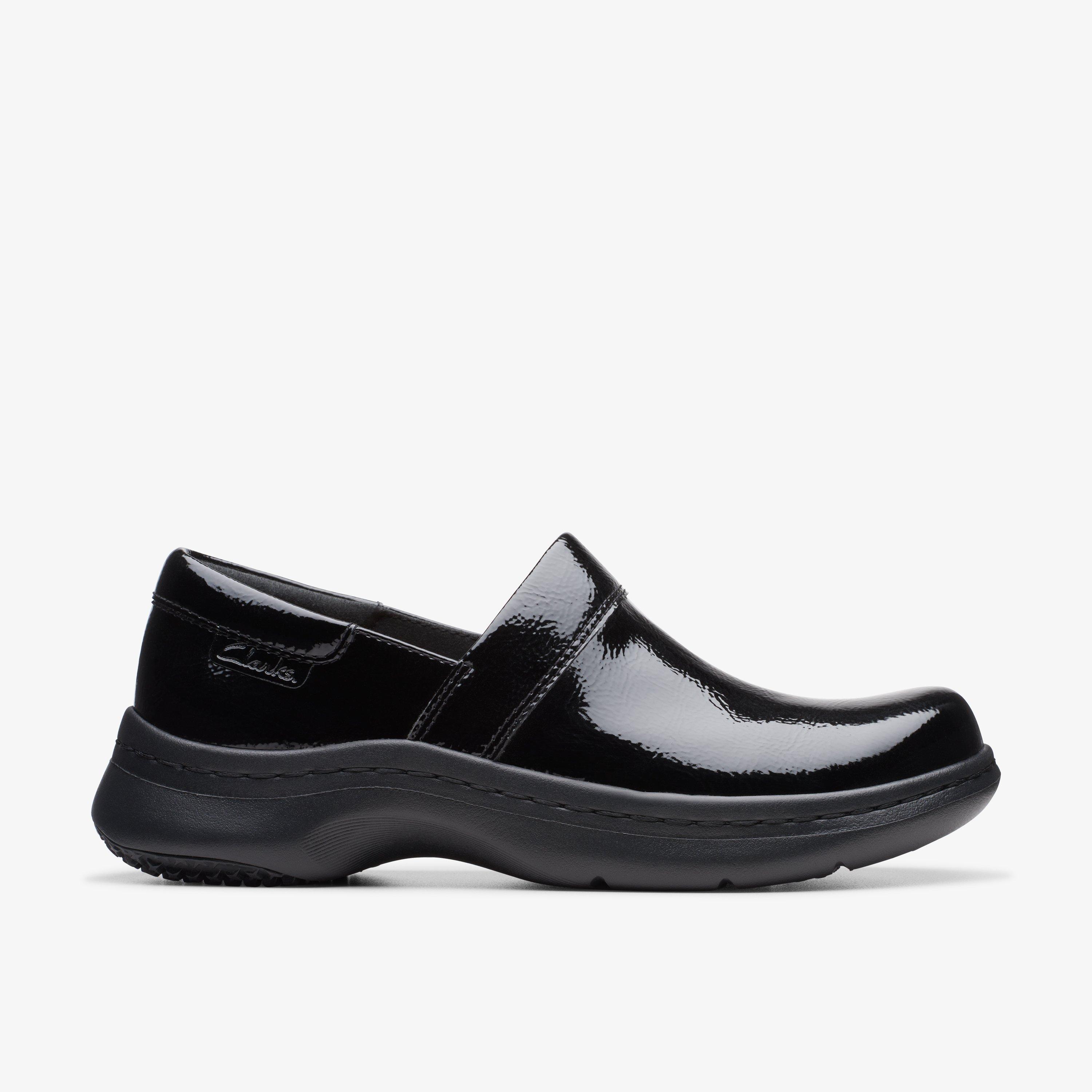 Clarks slip outlet on leather shoes