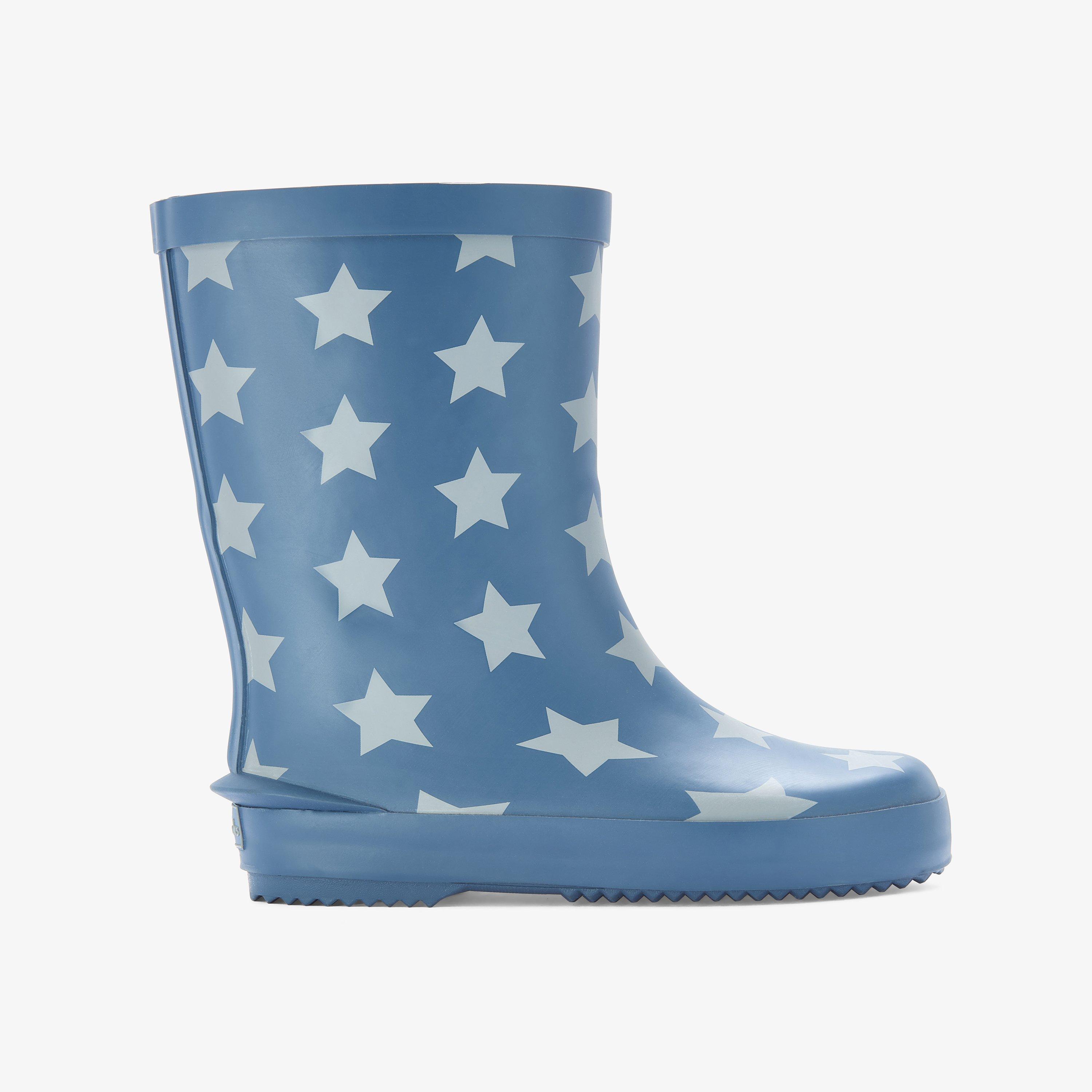 Tarri Run Kid Denim Blue Wellies, view 1 of 6