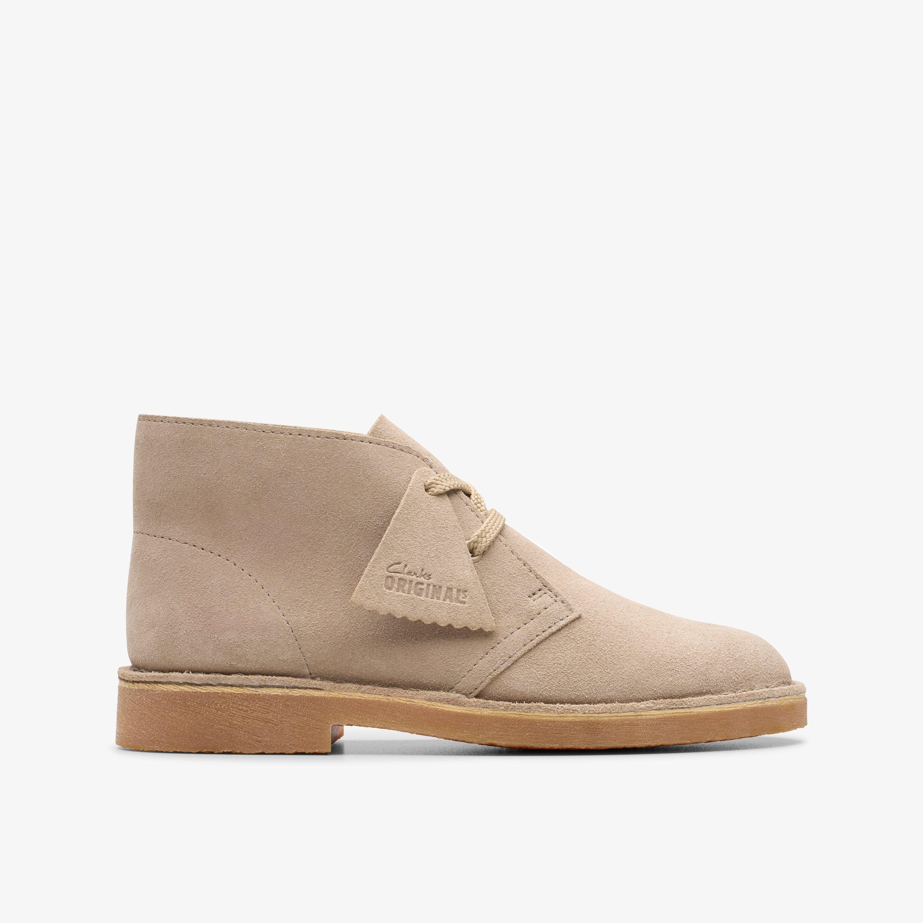 BOYS Desert Boot Older Sand Desert Boot Clarks US