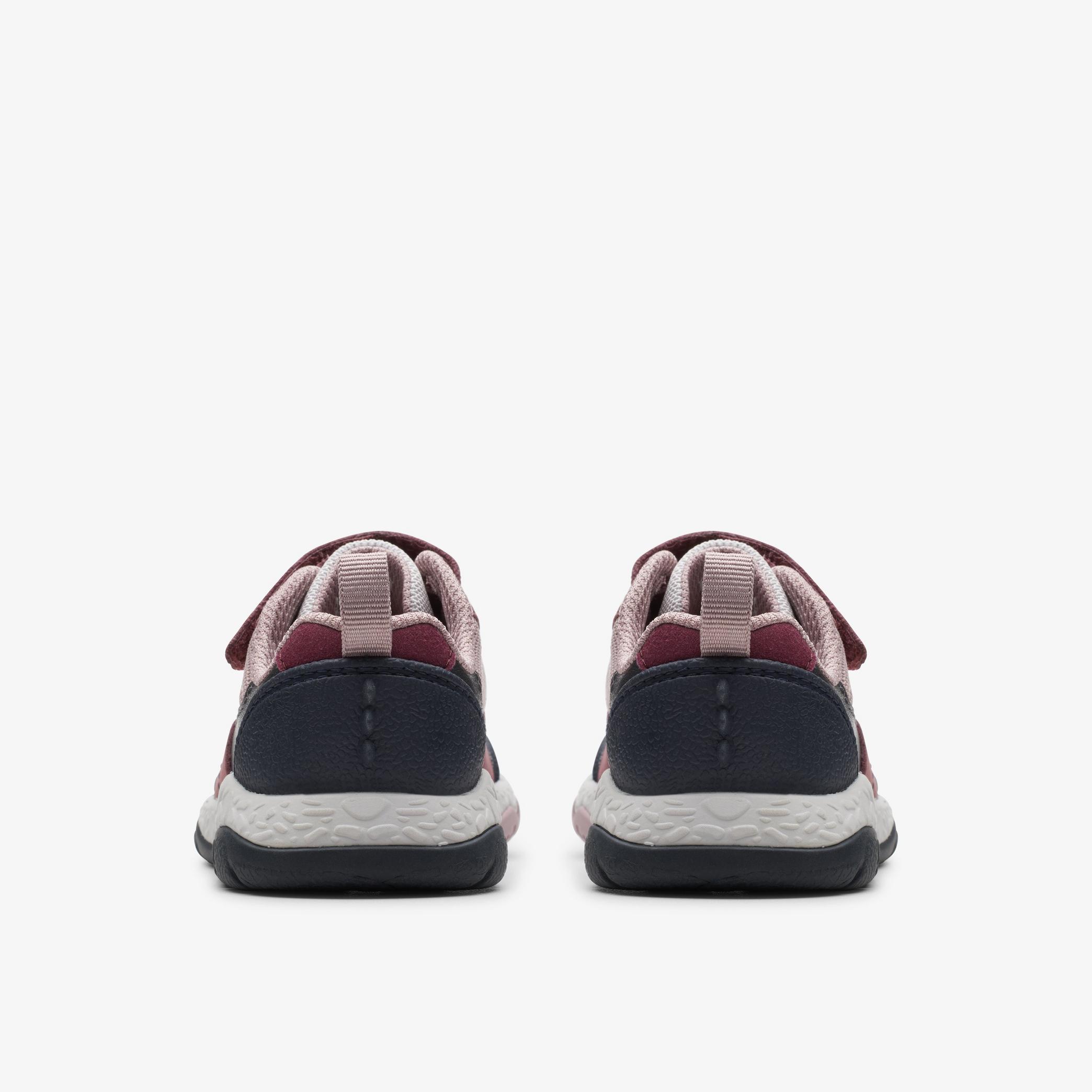 GIRLS Steggy Stride Toddler Berry Leather Shoes | Clarks UK