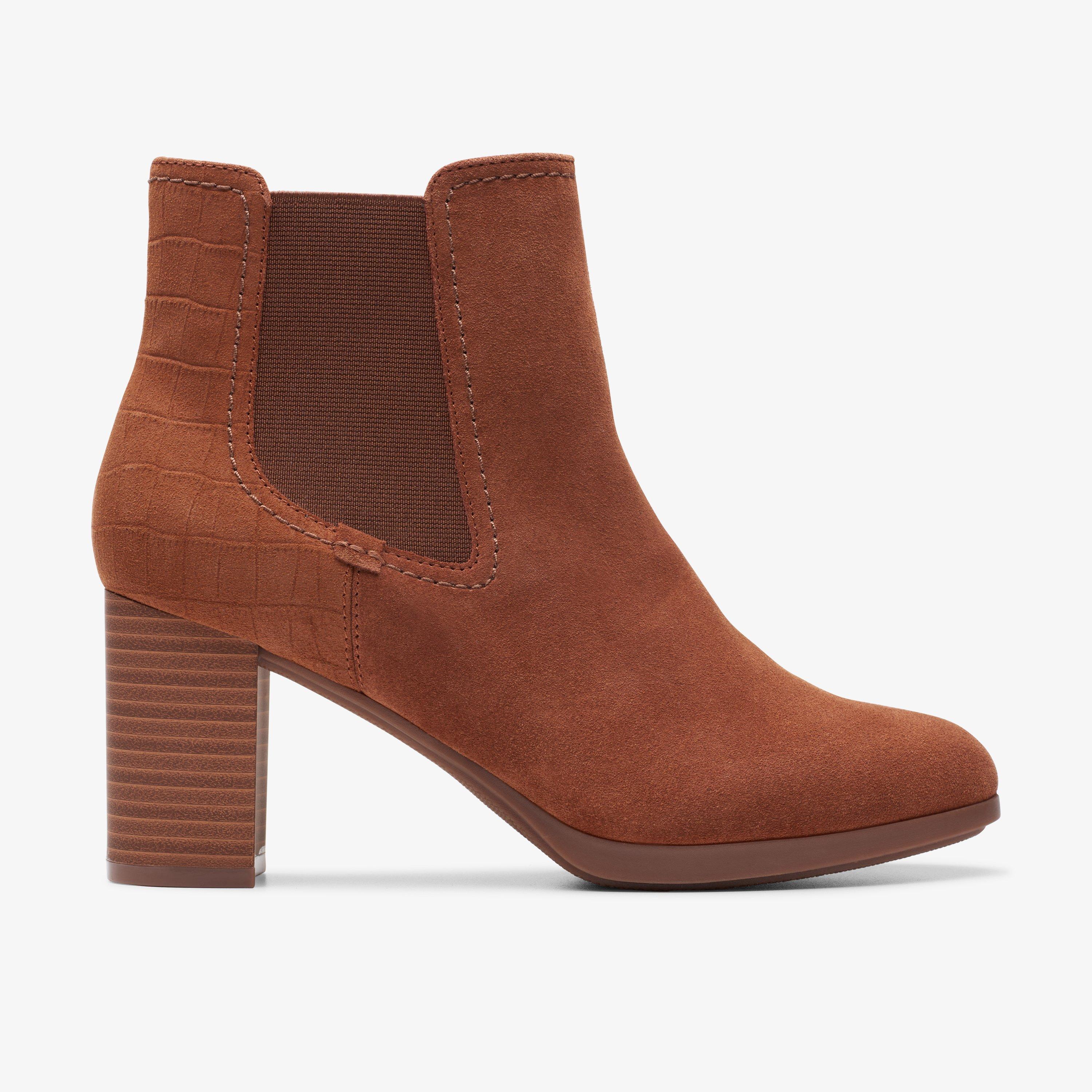 Clarks tan ankle on sale boots