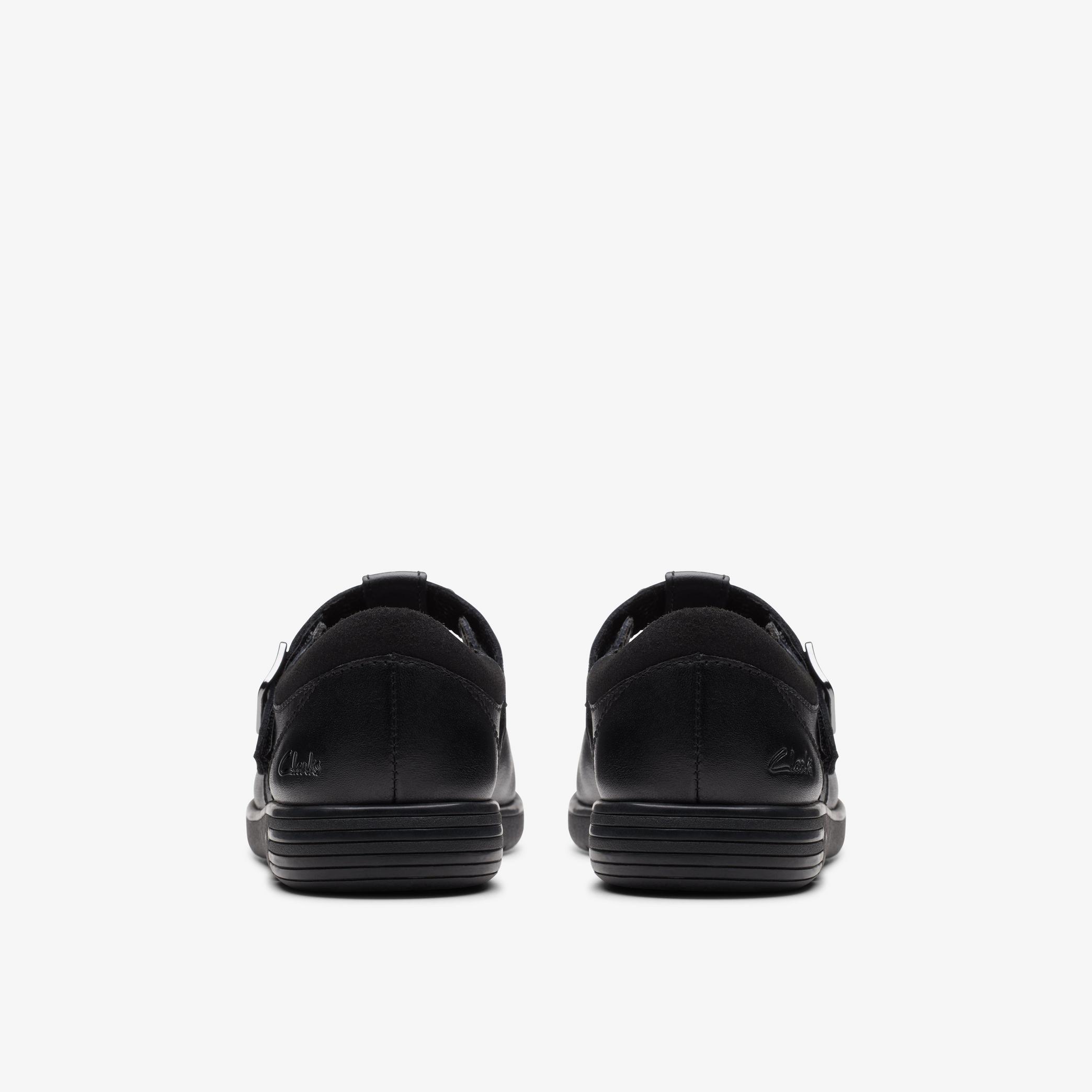 Girls Jazzy Tap Kid Black Leather Shoes | Clarks UK