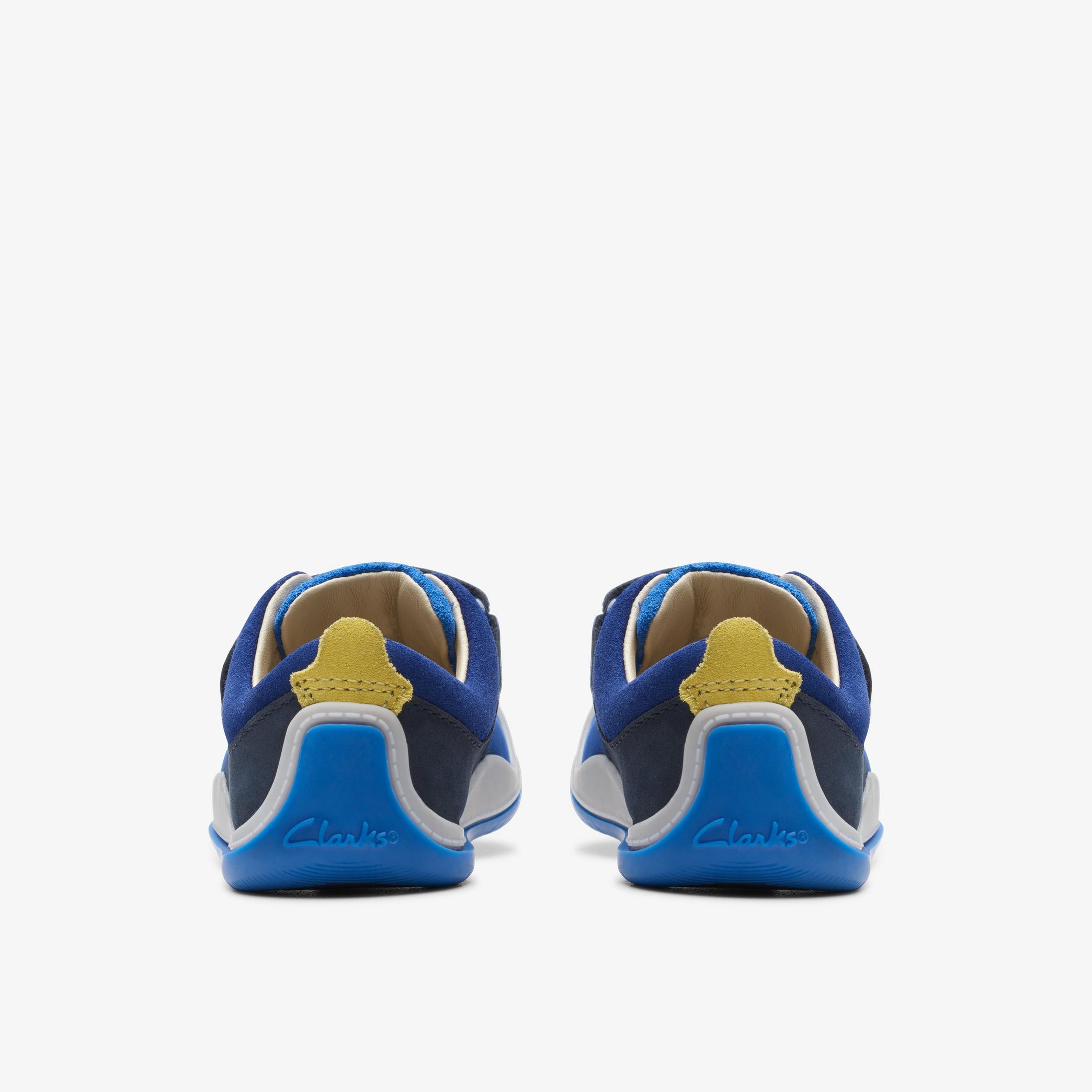 Baby Roller Fun Toddler Blue Combi Lea Shoes | Clarks UK