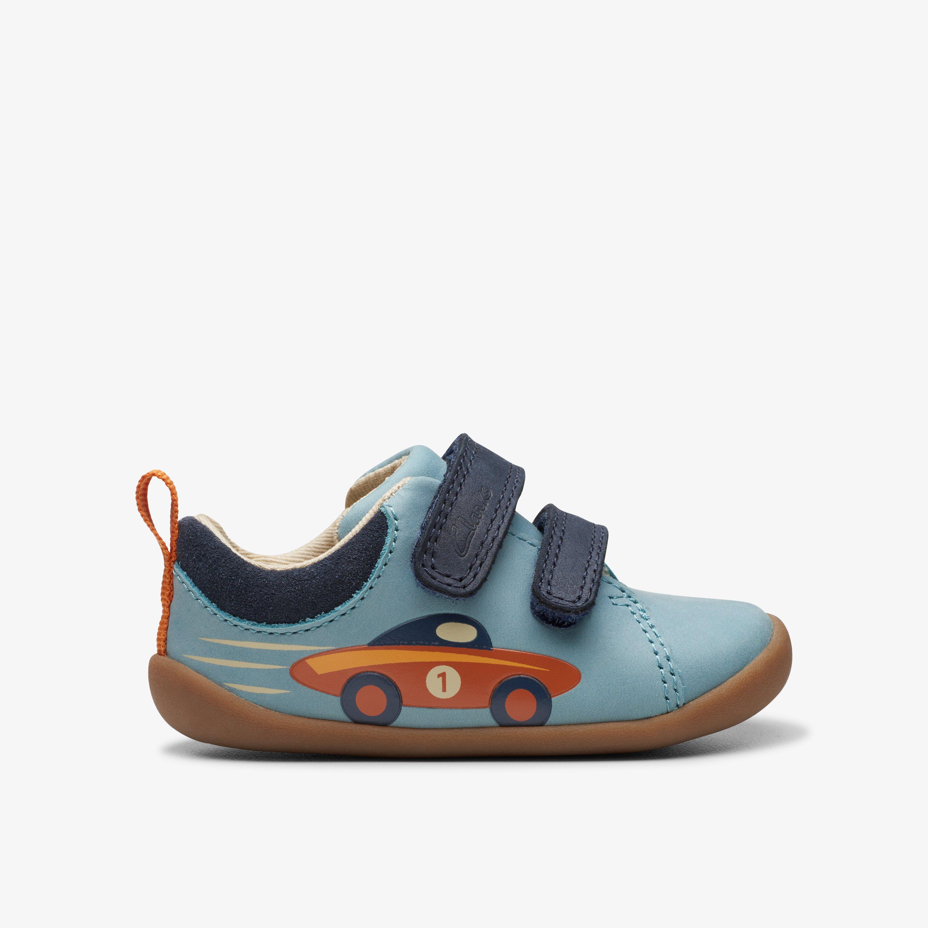 Roamer Retro Toddler Pale Blue Pre Walker Riptape, view 1 of 6