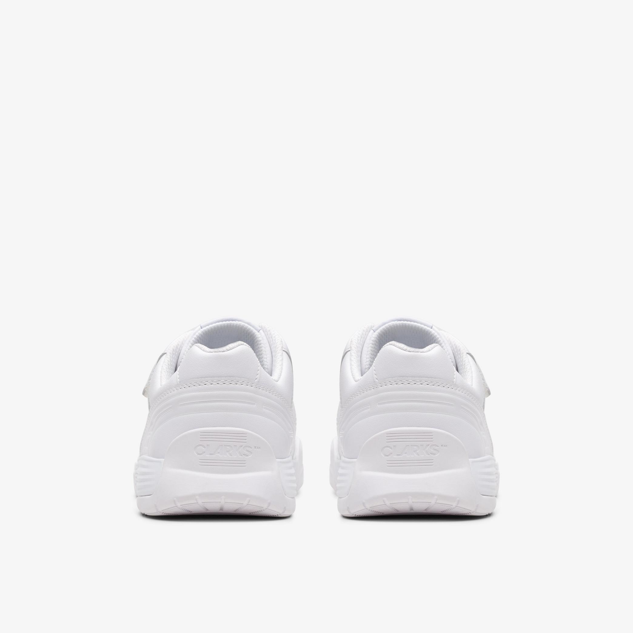 BOYS CICA Star Orb Youth White Trainers | Clarks UK