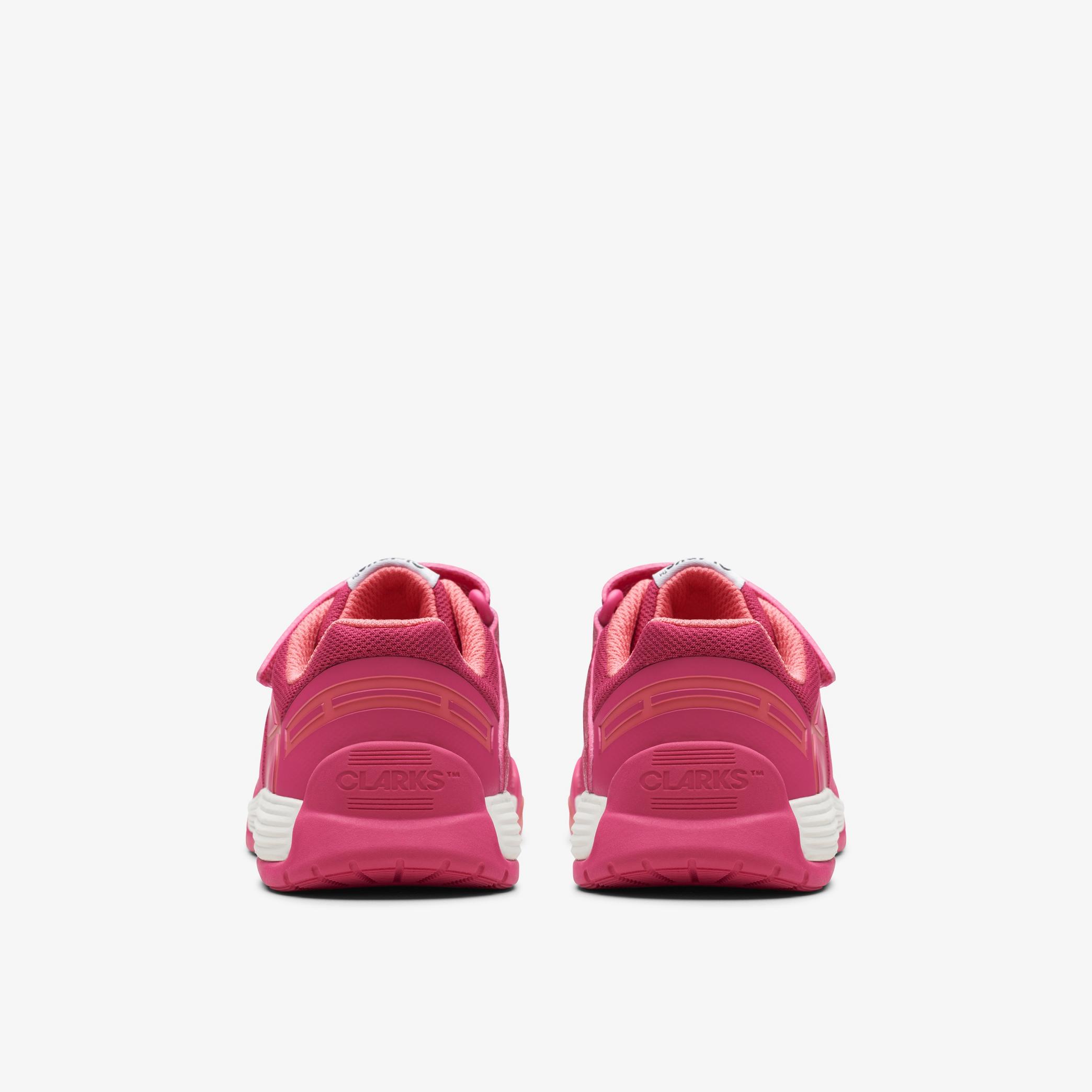 Girls CICA Star Flex Kid Pink Combination Synthetic Trainers | Clarks UK