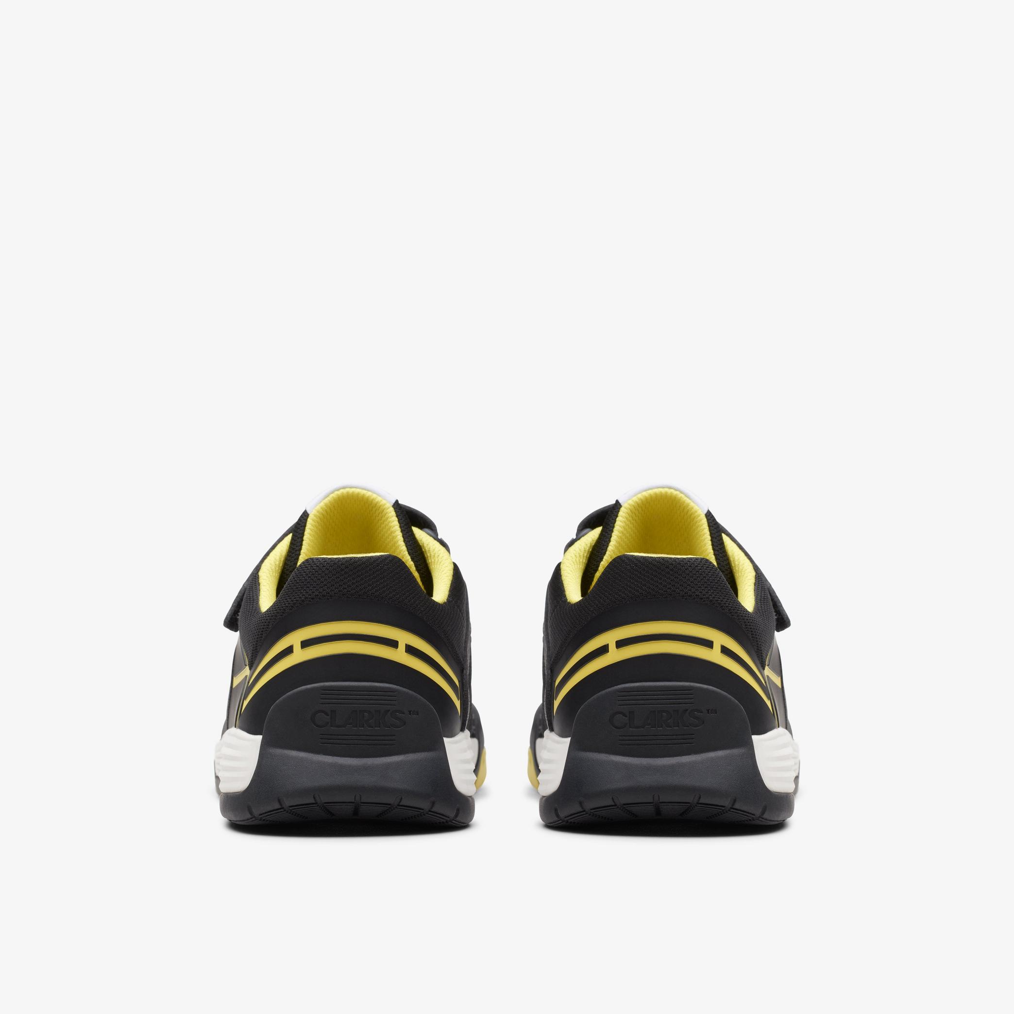 BOYS CICA Star Flex Youth Black Combination Trainers | Clarks UK