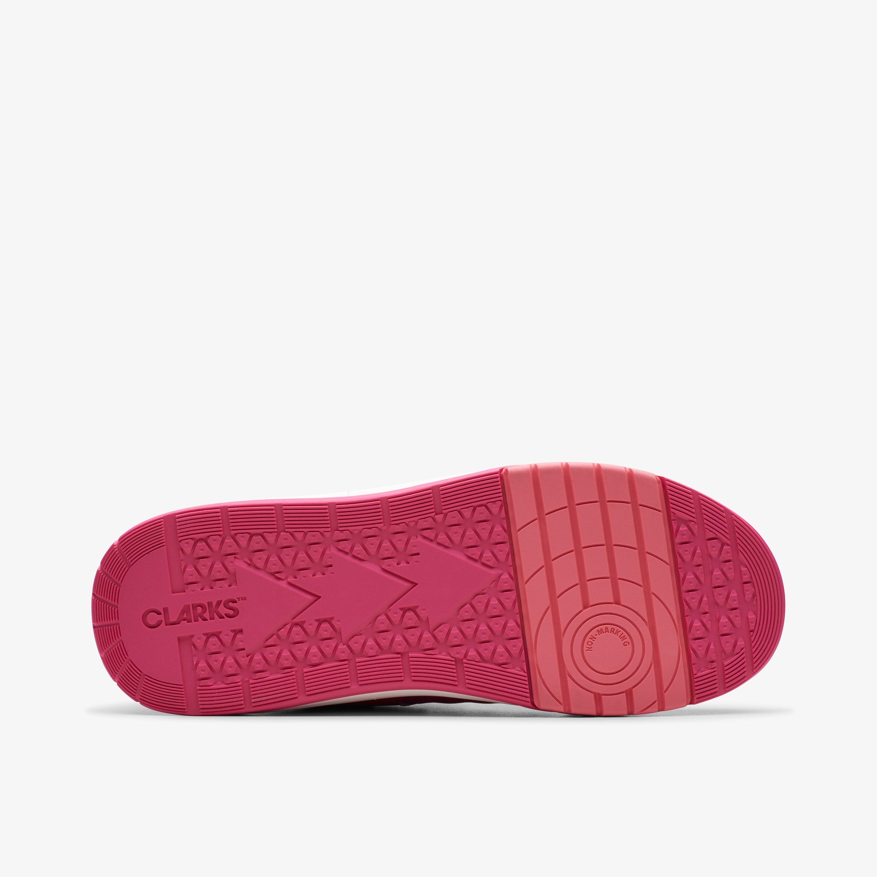 CICA Star Flex Youth Pink Combination Synthetic Trainers School Shoes, view 3 of 7
