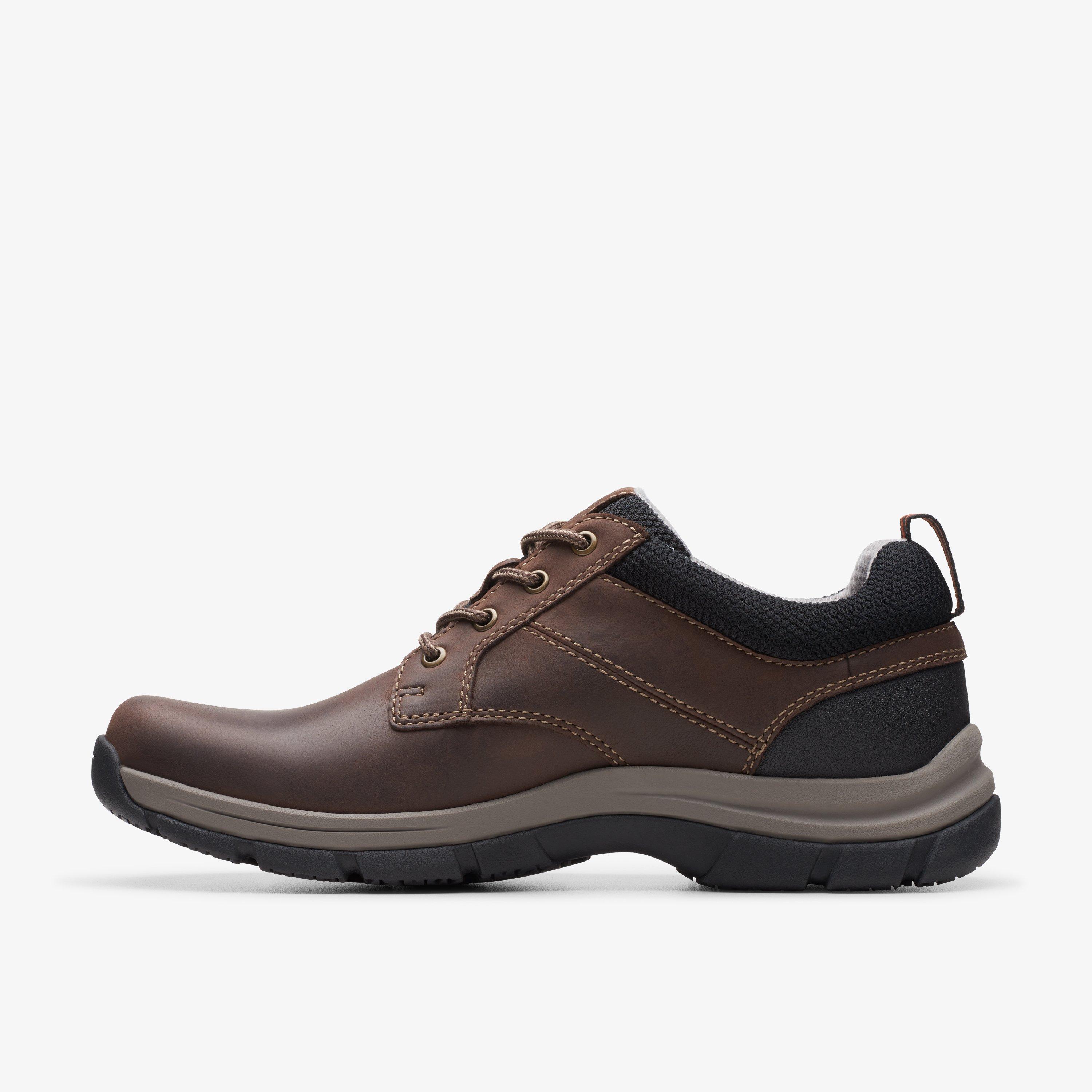 Men's Walpath Low Brown Leather Lace | Clarks