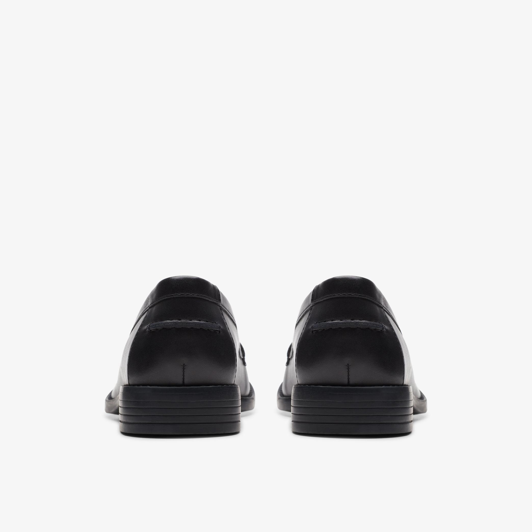 Womens Camzin Angelica Black Leather Loafers | Clarks UK